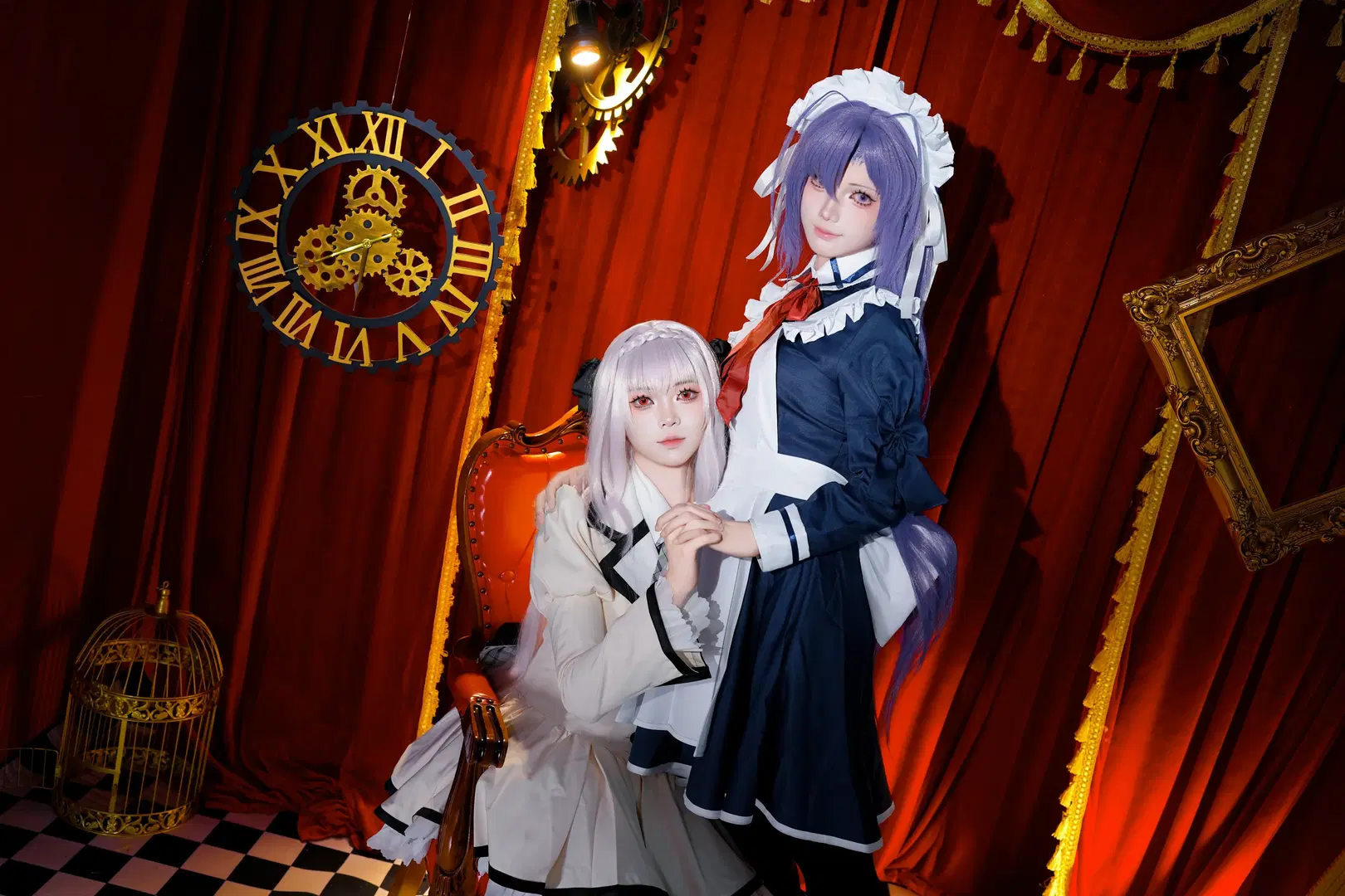 [Kokura Asahi cosplay] Master-Servant Dynamics Overflowing the Screen in Tsuki ni Yorisou Otome no Sahou by Lyuuu - Image 2