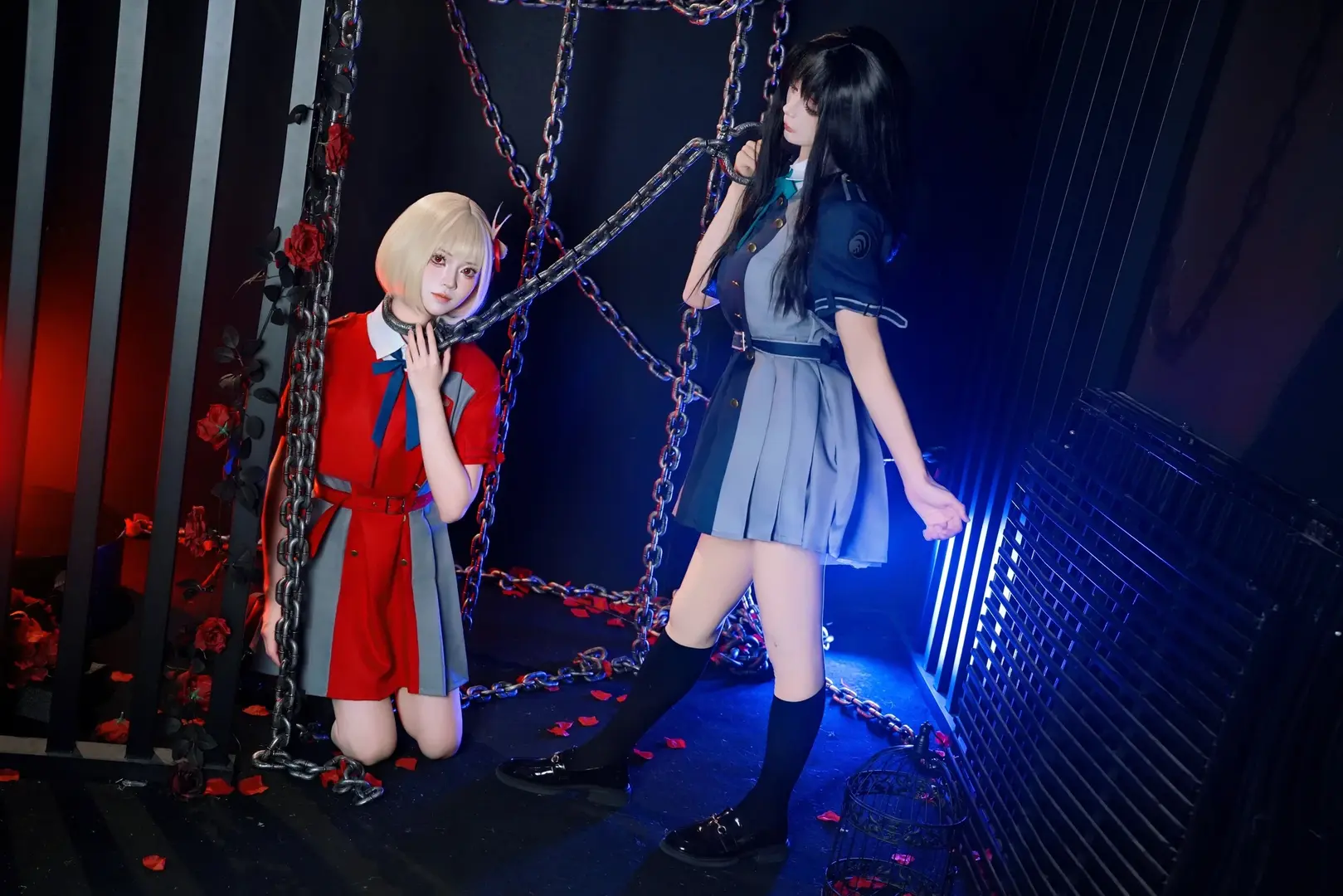 黑丝, 锦木千束cos, 莉可丽丝, 校园制服cos, 井之上泷奈cos - 第9张