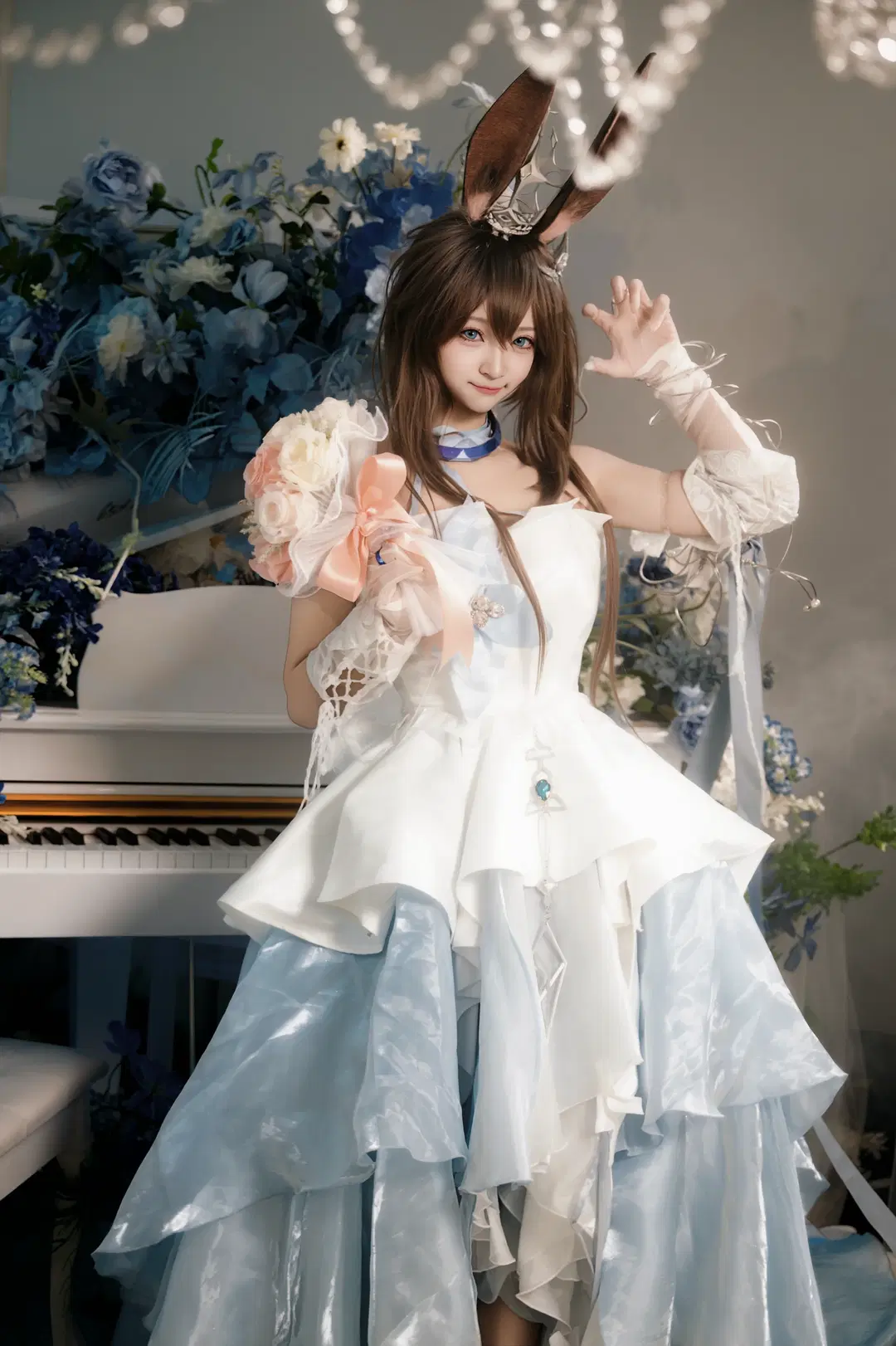 アークナイツ, アーミヤ コスプレ, アークナイツ コスプレ, ロドス, うさ耳コスプレ