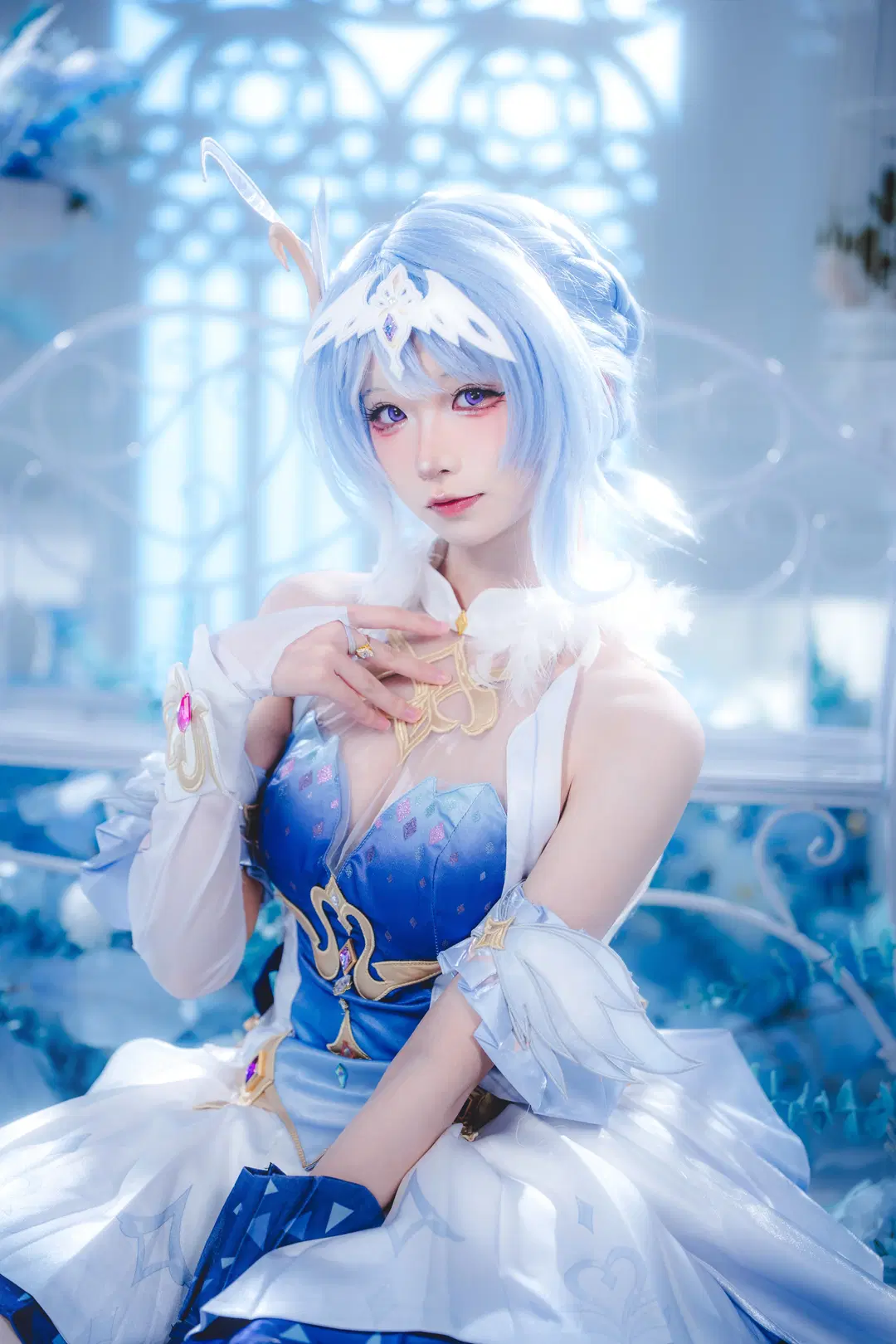 【奥黛塔cos】原神至冬冰雪氛围感拍摄记录 - 青阳 - 第3张