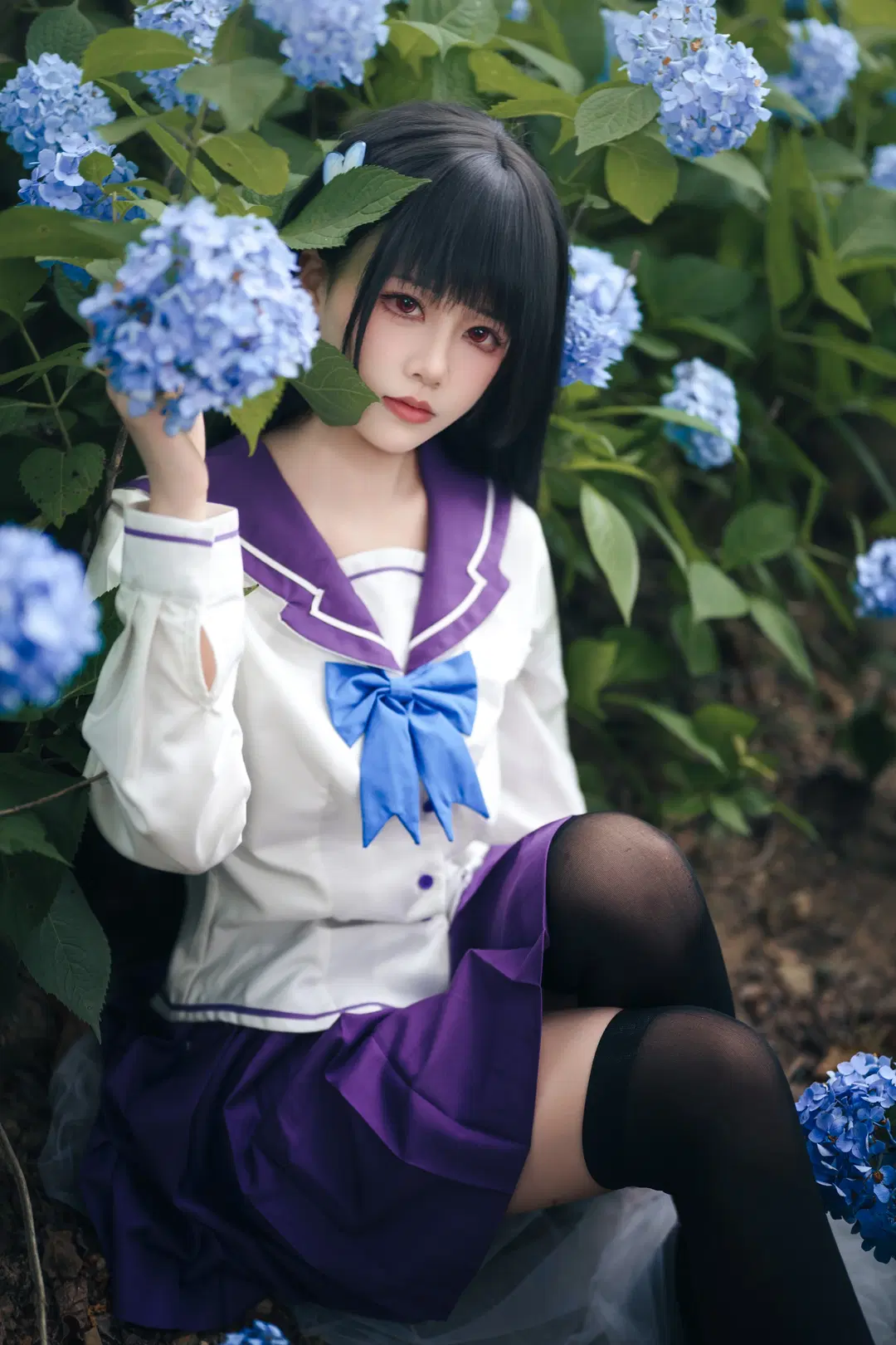 二次元摄影, 互勉约拍, 黑丝, 水手服cos, 台州约拍