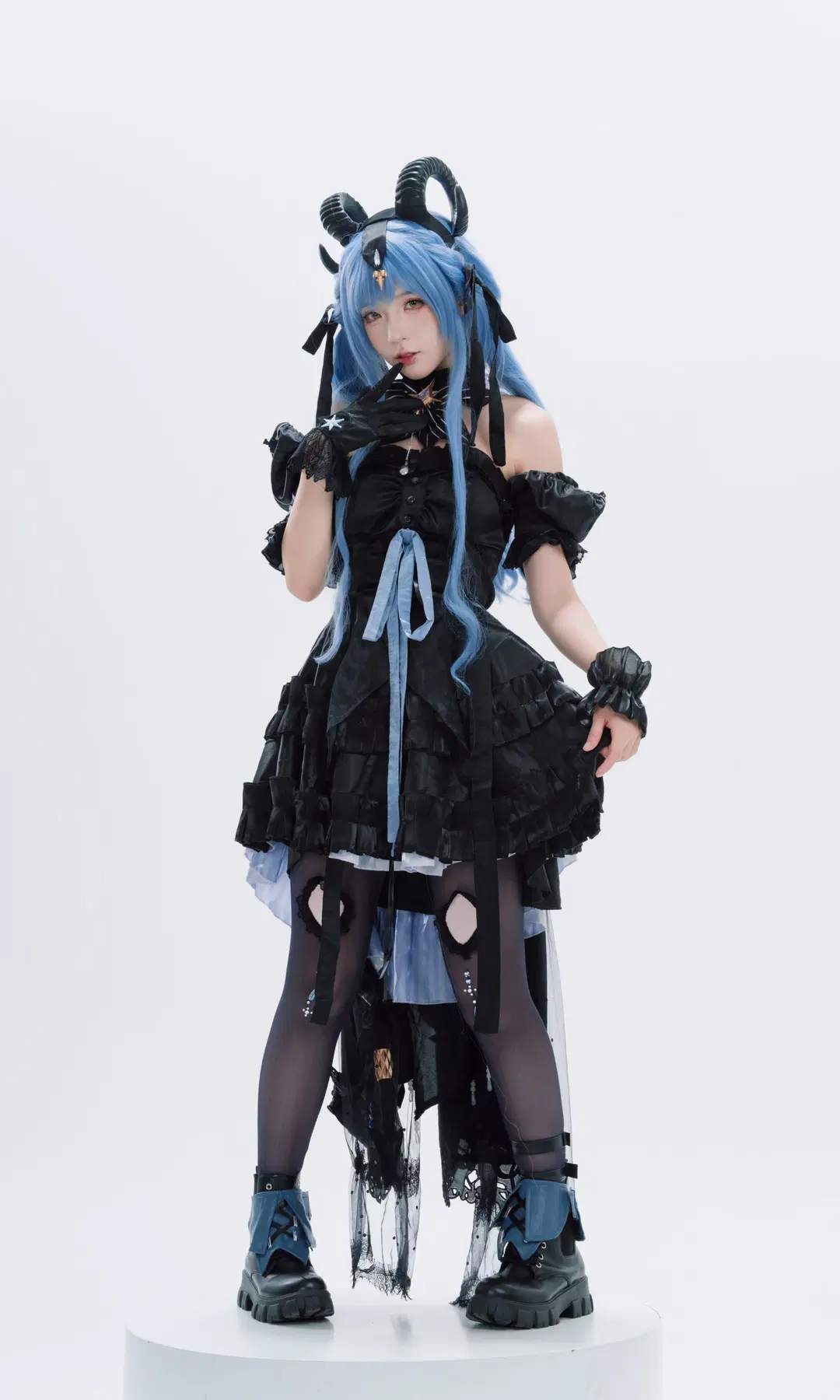 【豐川祥子cos】明日方舟×Ave Mujica的暗黑哥特造型 - TimeAfterTime - 第8張