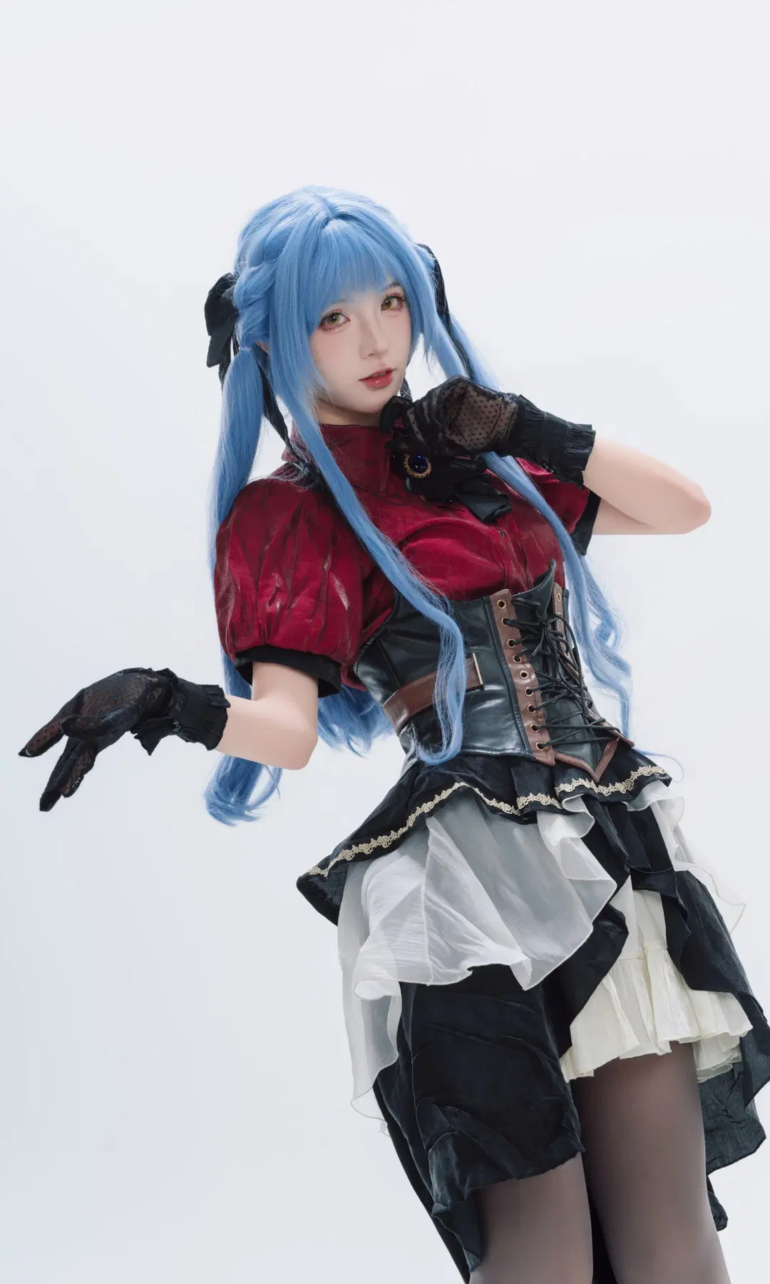 【豊川祥子 コスプレ】MyGOとAve Mujicaが交錯するダークゴシック風グラビア - TimeAfterTime - 7枚目