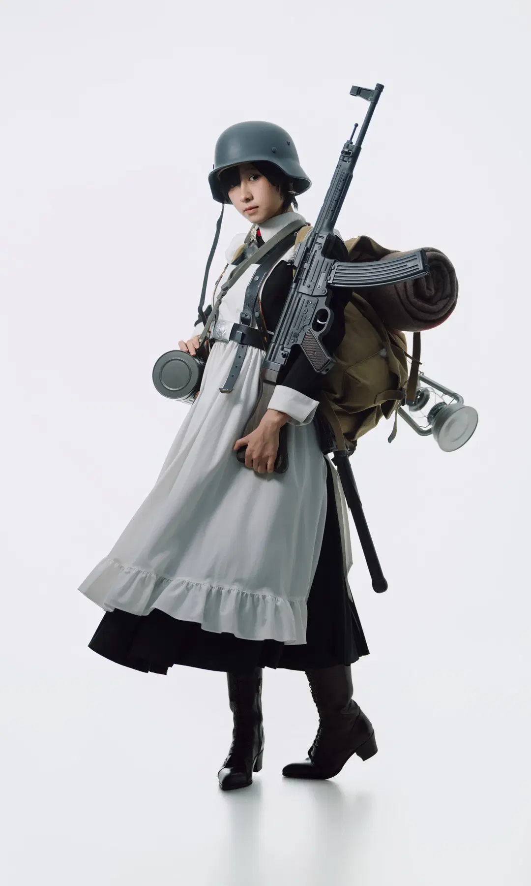 德系女僕與戰術穿搭結合，這套戰地風造型太硬核了 - TimeAfterTime - 第4張