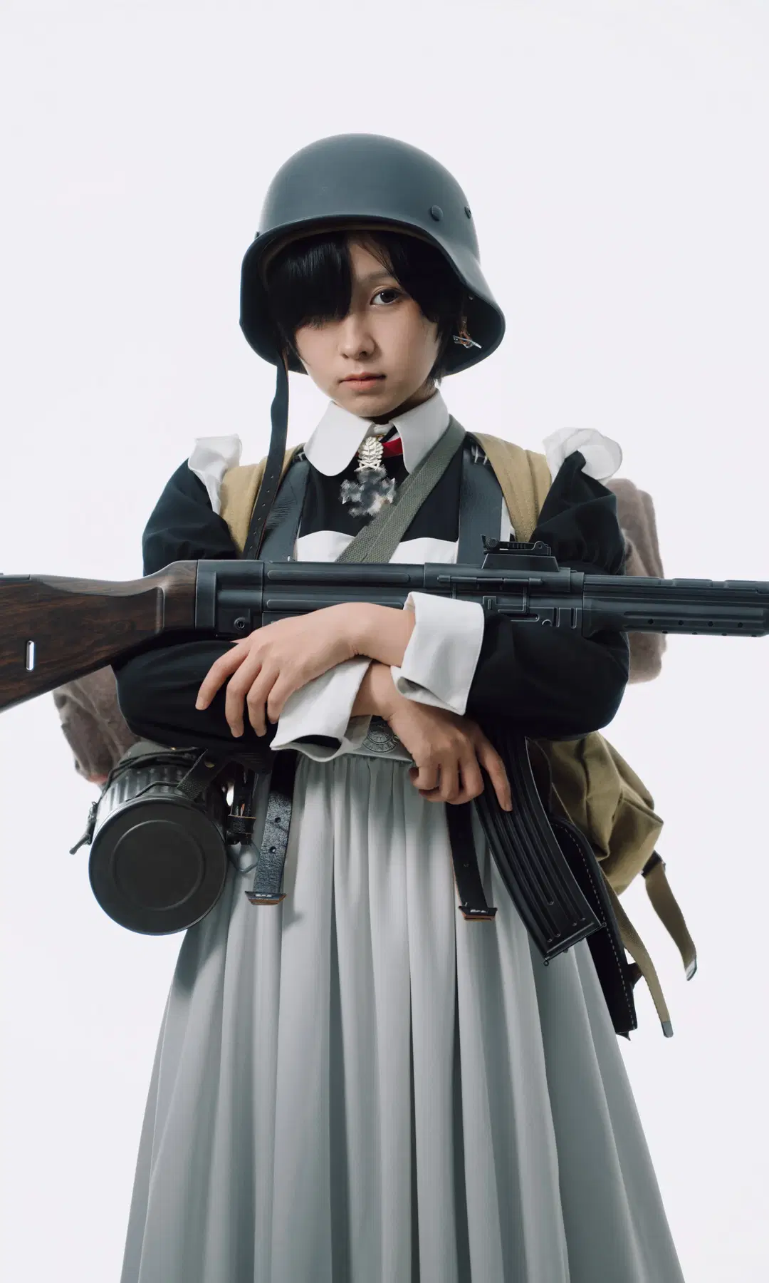 德系女僕與戰術穿搭結合，這套戰地風造型太硬核了 - TimeAfterTime - 第6張