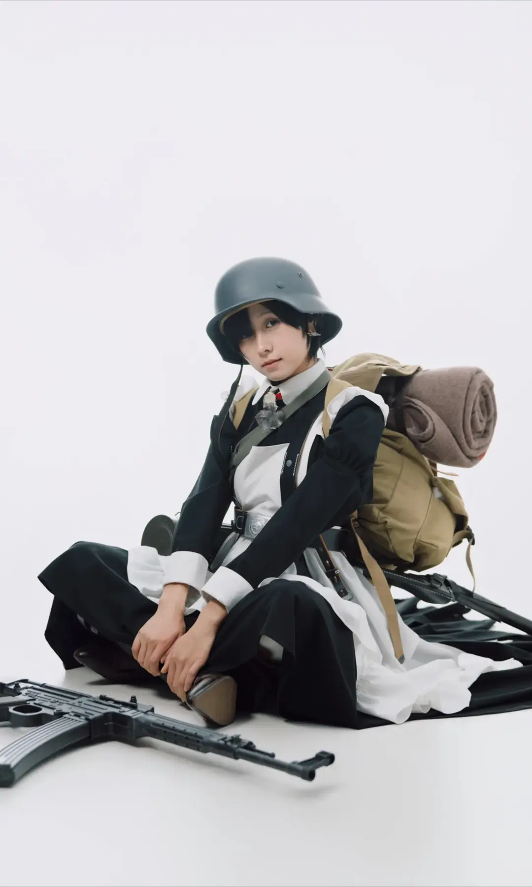 战术女仆, 战术娘, 战斗少女, 黑丝长筒靴, 战地风 - 第8张