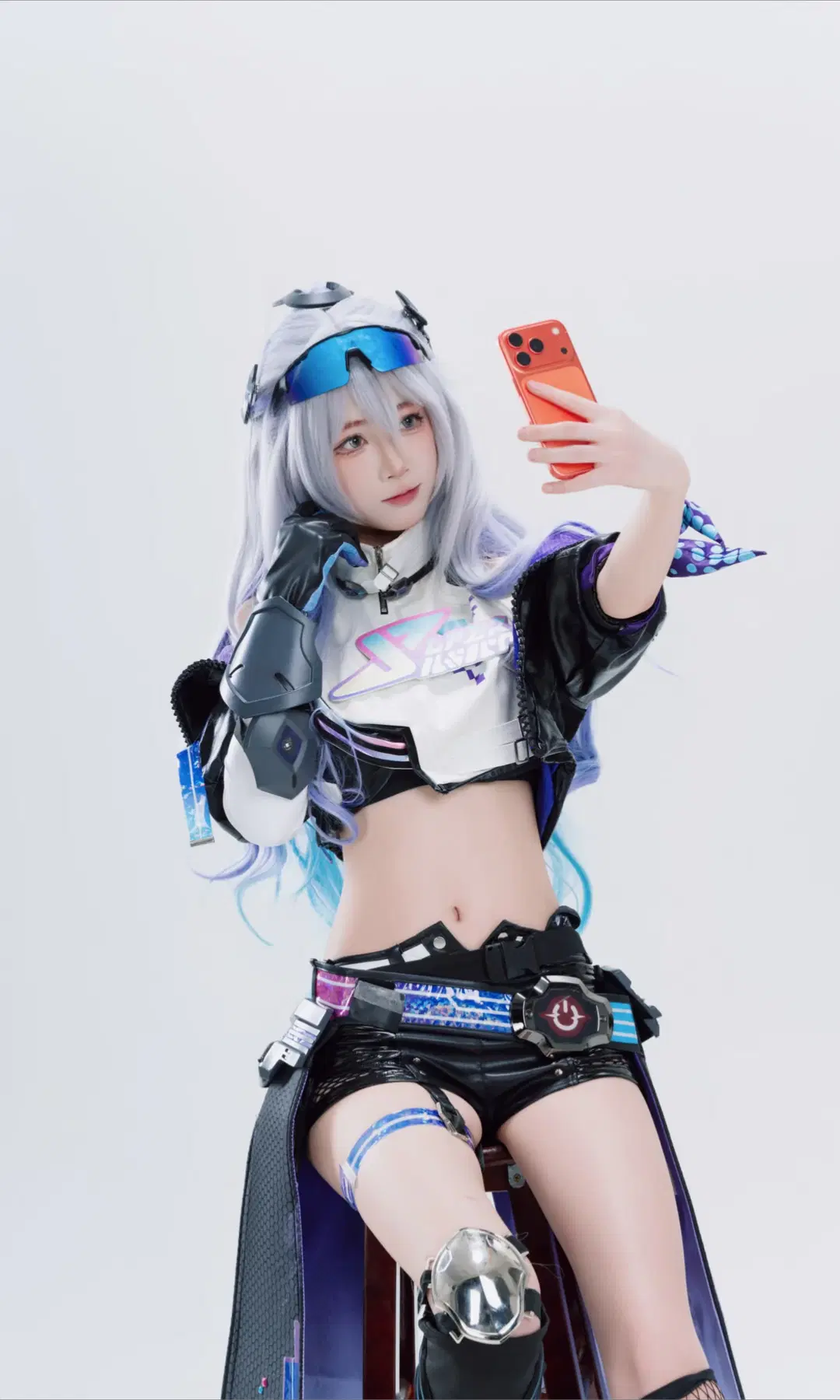 [Silver Wolf cosplay] Honkai: Star Rail Sweet and Cool Techwear Selfie Record by TimeAfterTime - Image 2
