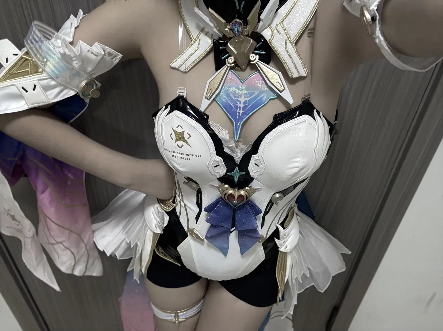 cosplay, 爱弥斯cos, 重工cos服, 试衣日常, 科幻风穿搭