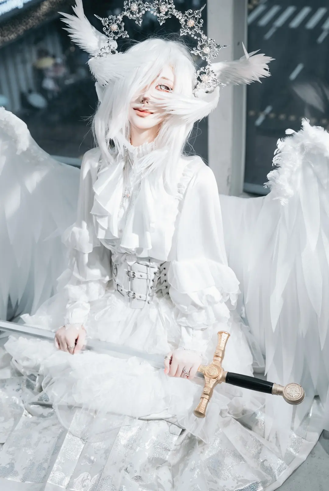 cosplay, 自由行, 暗黑哥特風, 廣州CICF漫展, 網眼襪 - 第6張