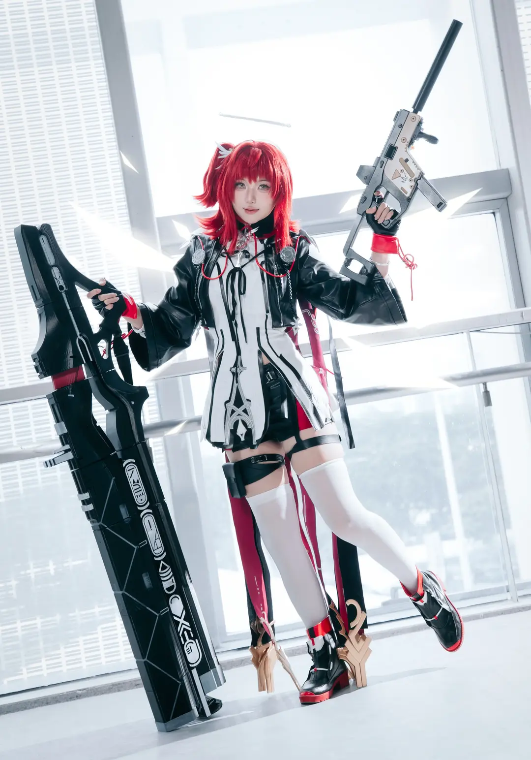 cosplay, 自由行, 暗黑哥特風, 廣州CICF漫展, 網眼襪 - 第8張