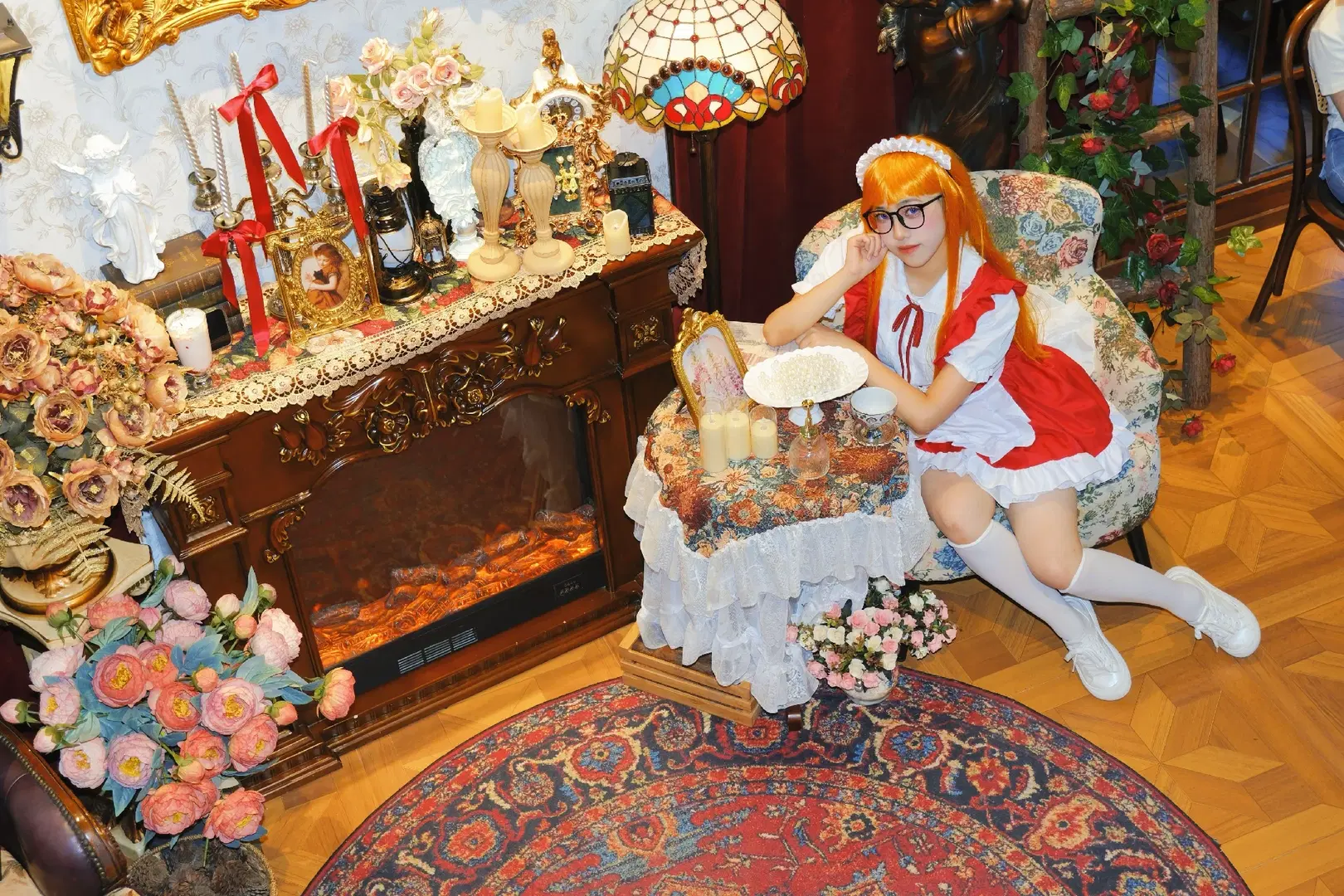【佐仓双叶cos】女神异闻录5怪盗咖啡厅女仆日常 - 萧晓雾 - 第6张