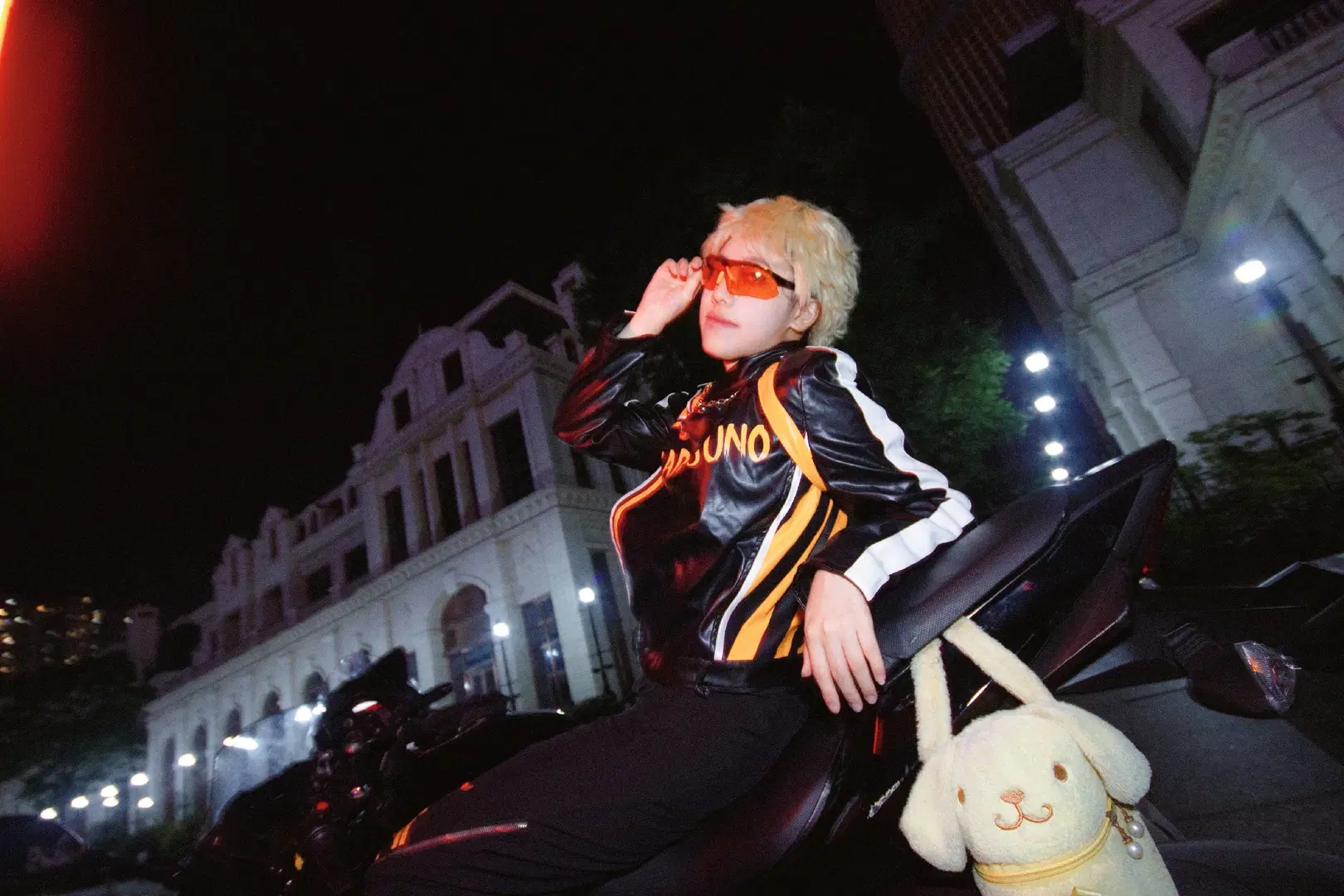 【月島蛍 コスプレ】ハイキュー!! 月島蛍のバースデー記念 バイクコスプレ撮影 - 萧晓雾 - 2枚目