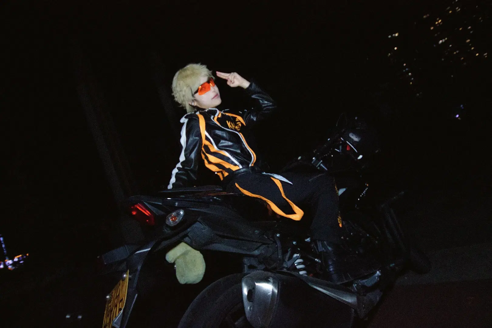 【月島蛍 コスプレ】ハイキュー!! 月島蛍のバースデー記念 バイクコスプレ撮影 - 萧晓雾 - 4枚目