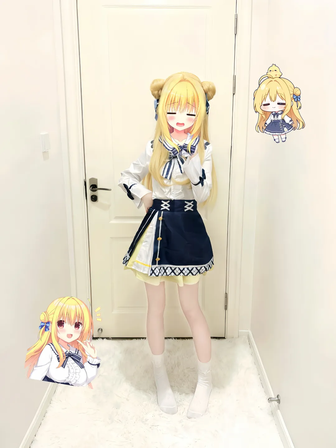 cos试衣, 和泉妃爱cos, 常轨脱离creative, 水手服cos, 妹系cos
