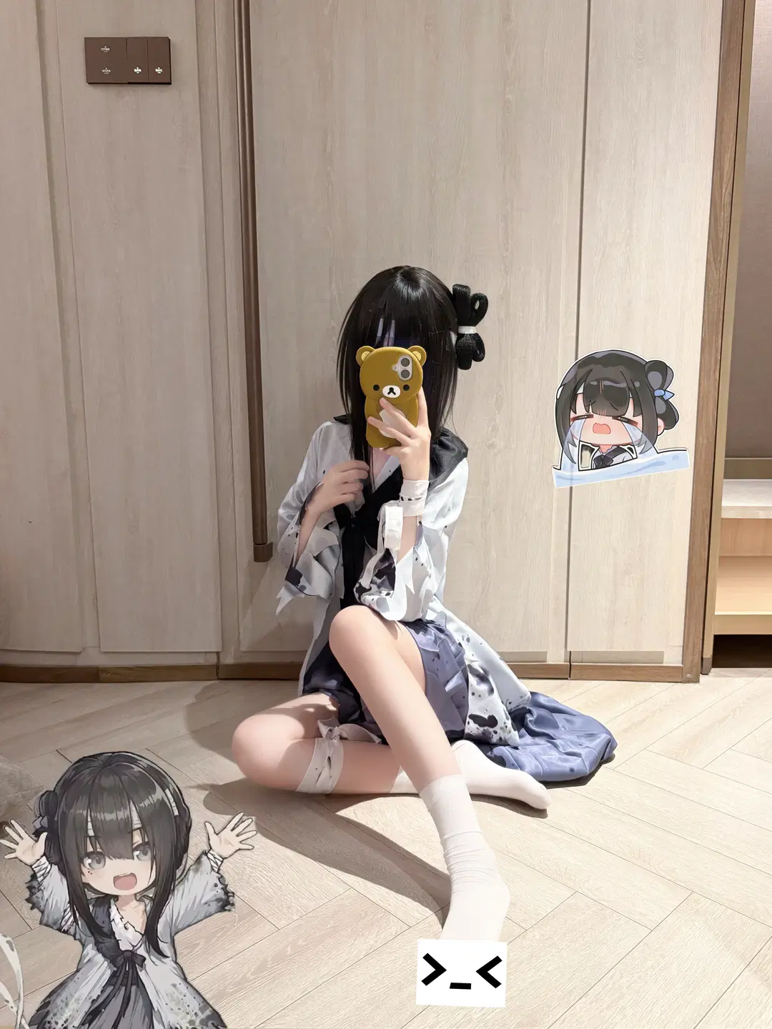cosplay, 白丝, 满穗cos, 饿殍明末千里行, 明末古风