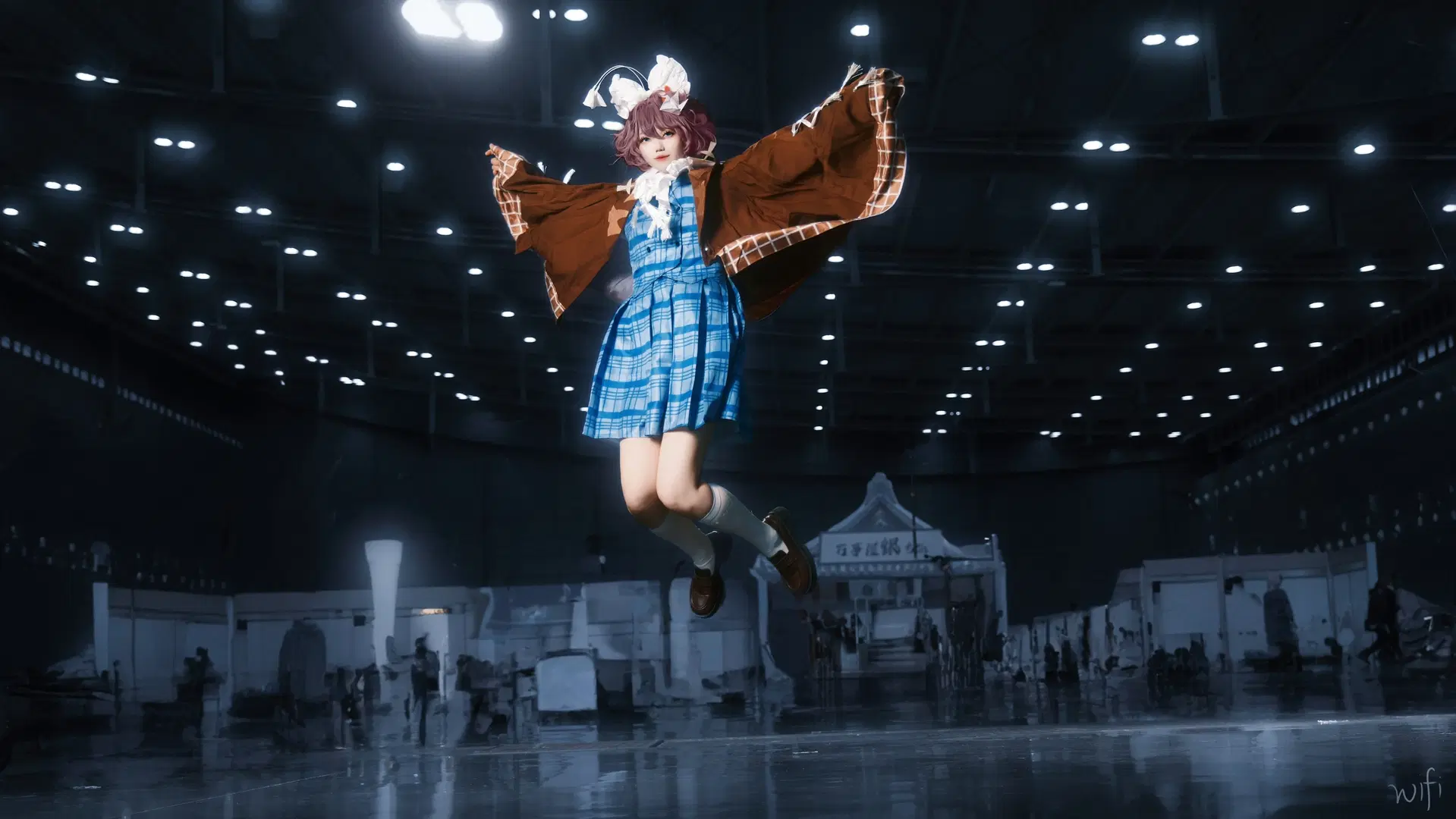 【パタパタペーパーコスプレ】『リバース:1999』「長夜の汽笛」のイベント写真 - WIFI（接正片 - 2枚目