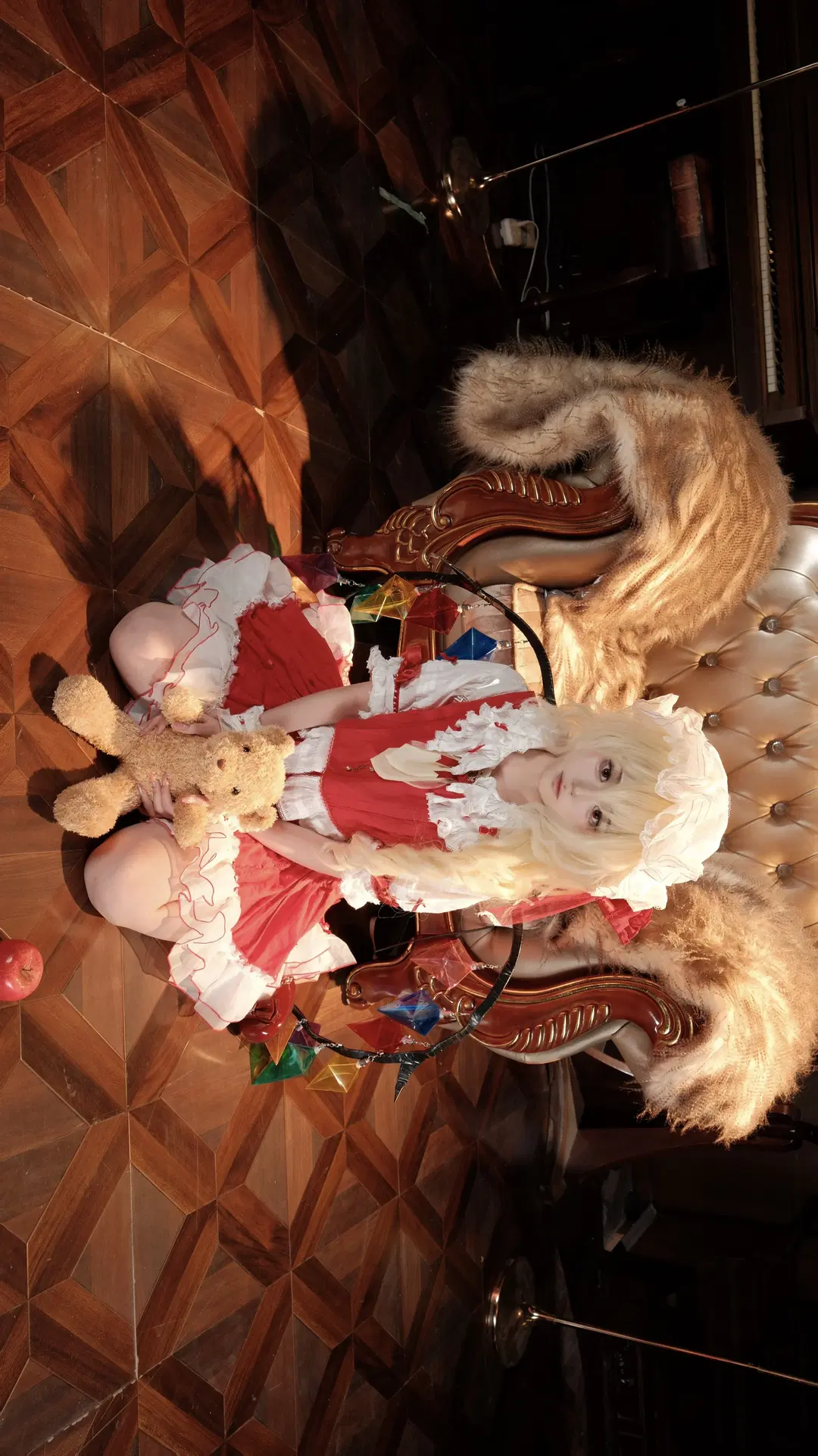 东方Project, 红魔馆, 芙兰朵露cos, 车万, 复古洋装