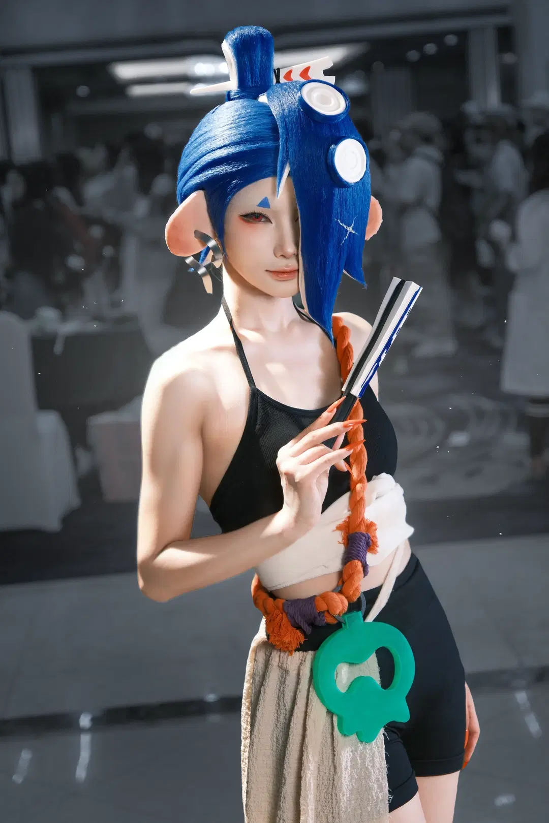 【莎莎cos】斯普拉遁3裡的楓，遊戲細節高度還原 - WIFI（接正片 - 第3張