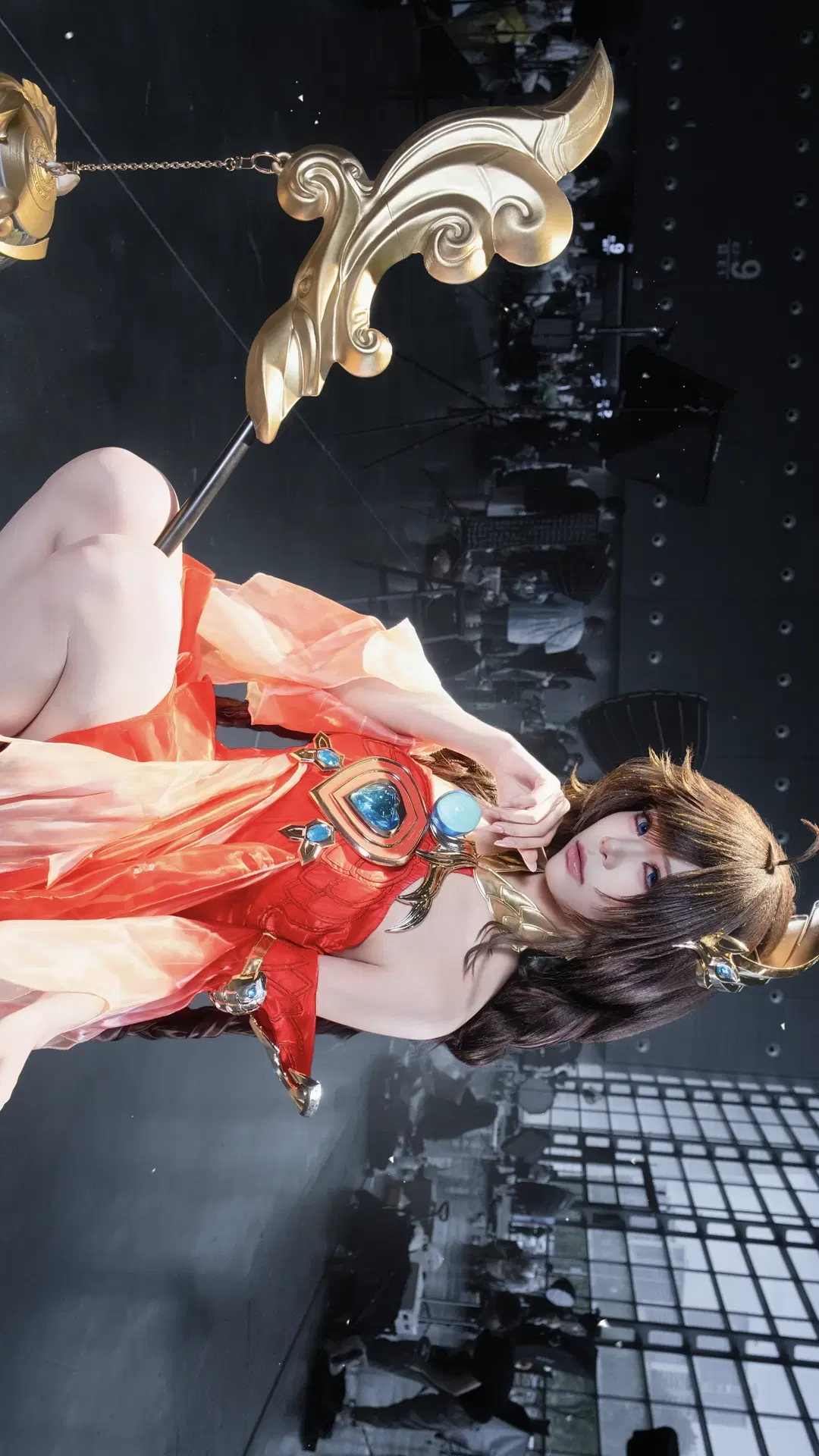 cosplay, 王者荣耀, 大乔cos, 二次元看见计划, 法杖道具