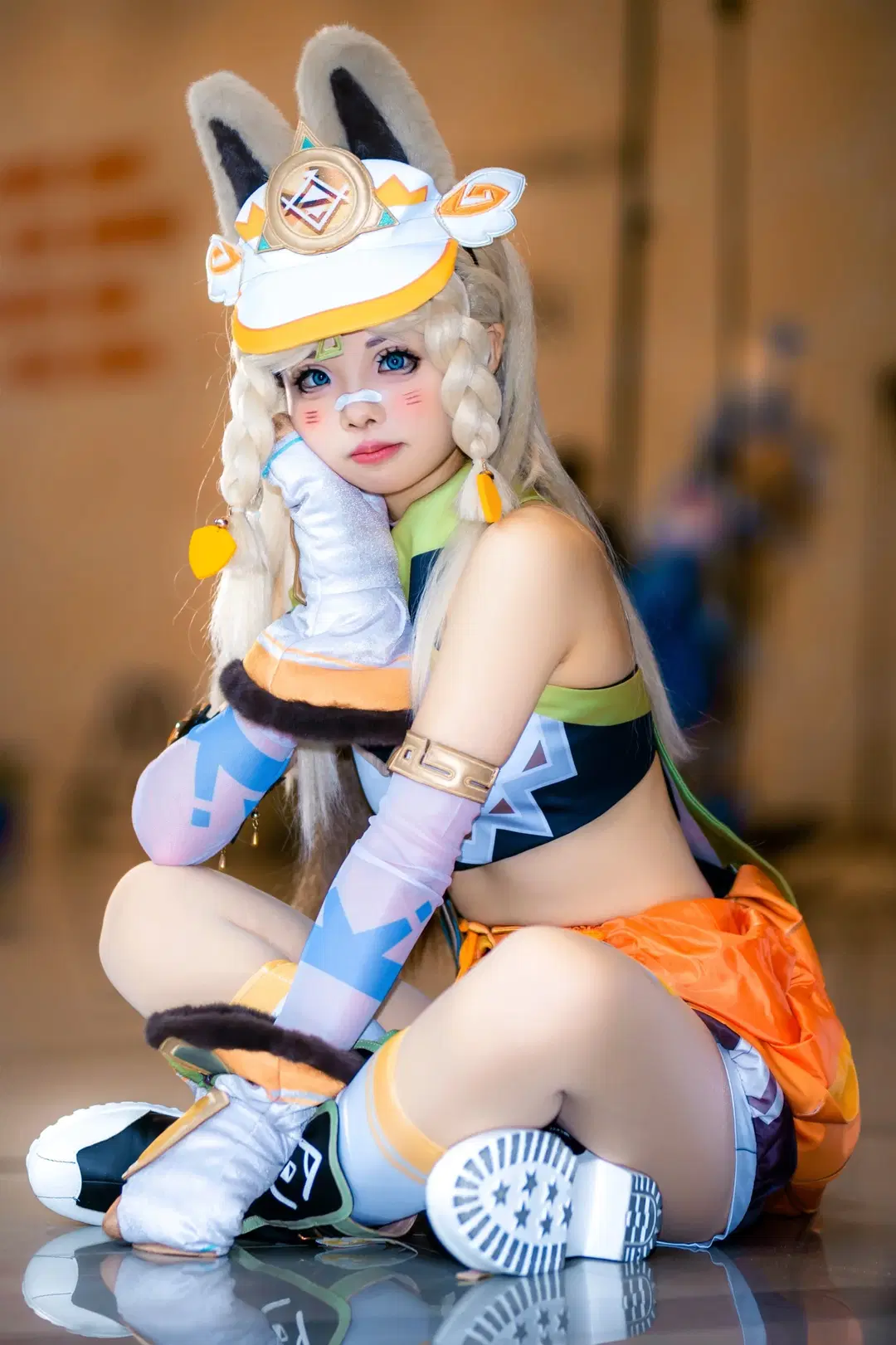 二次元, 原神, 写真のポーズ, ポーズ参考, カチーナコスプレ