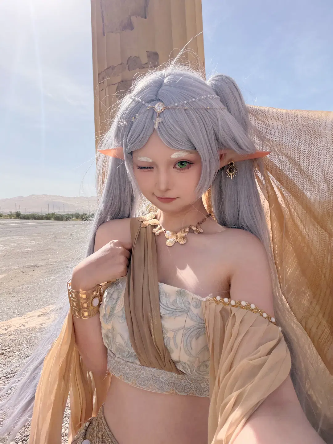 【芙莉蓮cos】敦煌沙丘上的異域風情旅拍 - 晨星 - 第4張