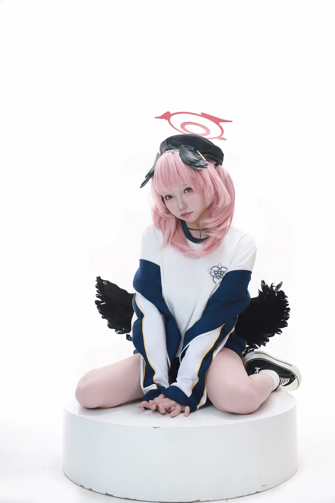 【下江小春cos】蔚蓝档案体操服2.0的姿势进阶练习 - 一只豆沙团子 - 第3张