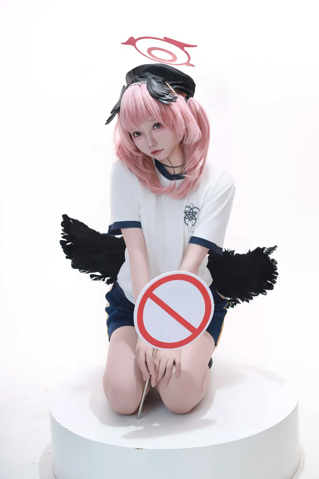【下江小春cos】蔚蓝档案体操服2.0的姿势进阶练习 - 一只豆沙团子 - 第5张