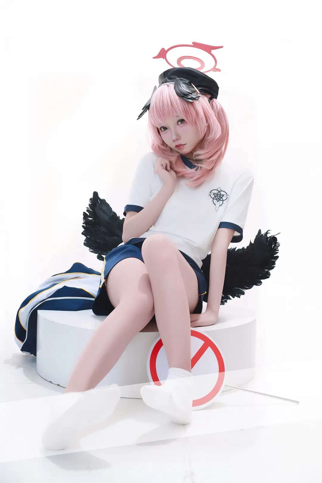 【下江小春cos】蔚蓝档案体操服2.0的姿势进阶练习 - 一只豆沙团子 - 第6张
