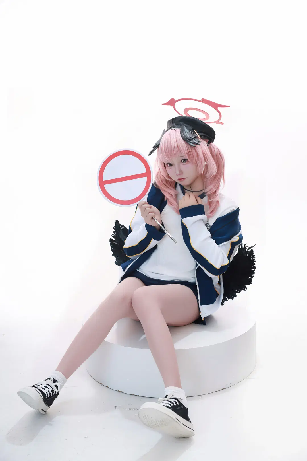 【下江小春cos】蔚蓝档案体操服2.0的姿势进阶练习 - 一只豆沙团子 - 第7张