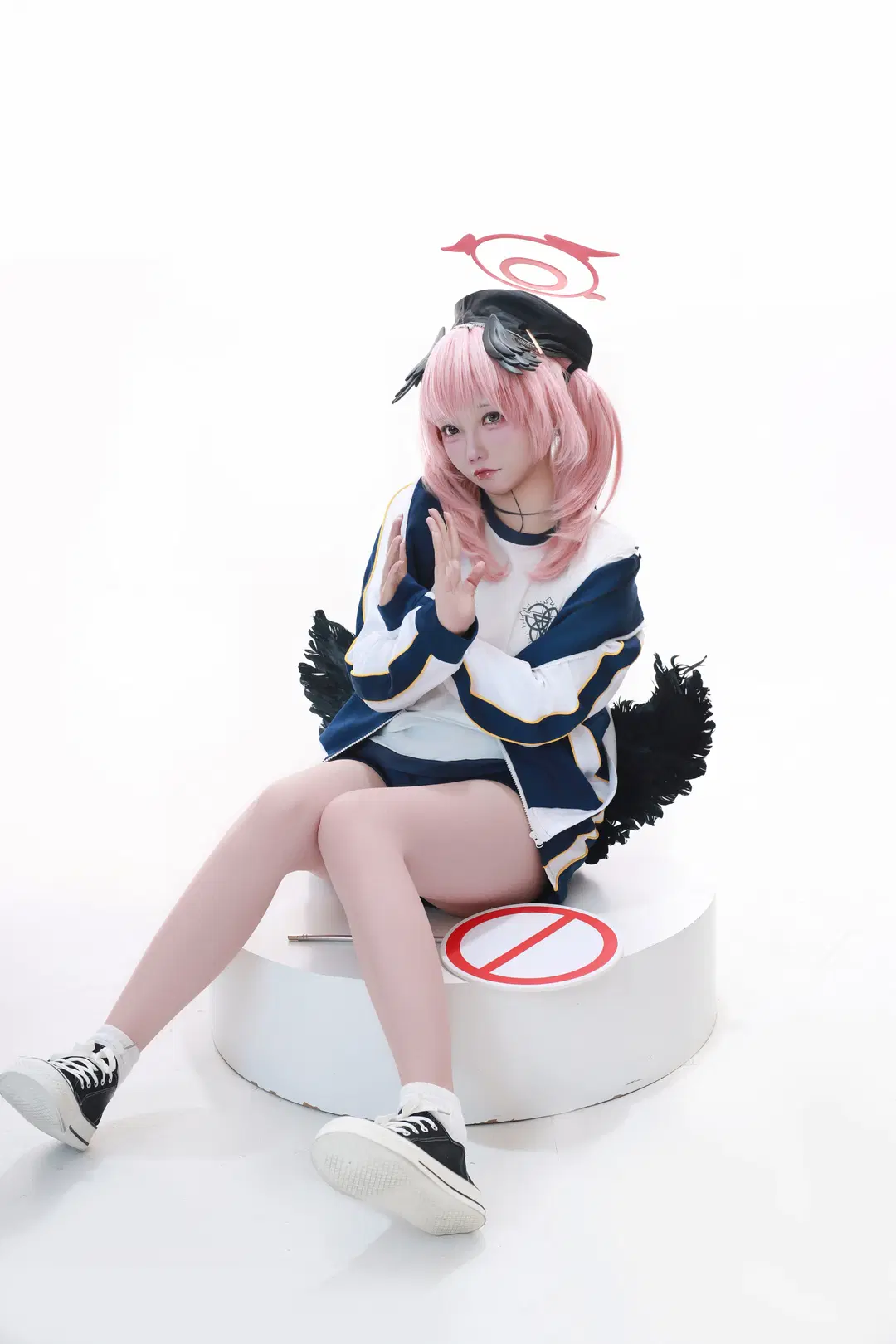【下江小春cos】蔚蓝档案体操服2.0的姿势进阶练习 - 一只豆沙团子 - 第8张