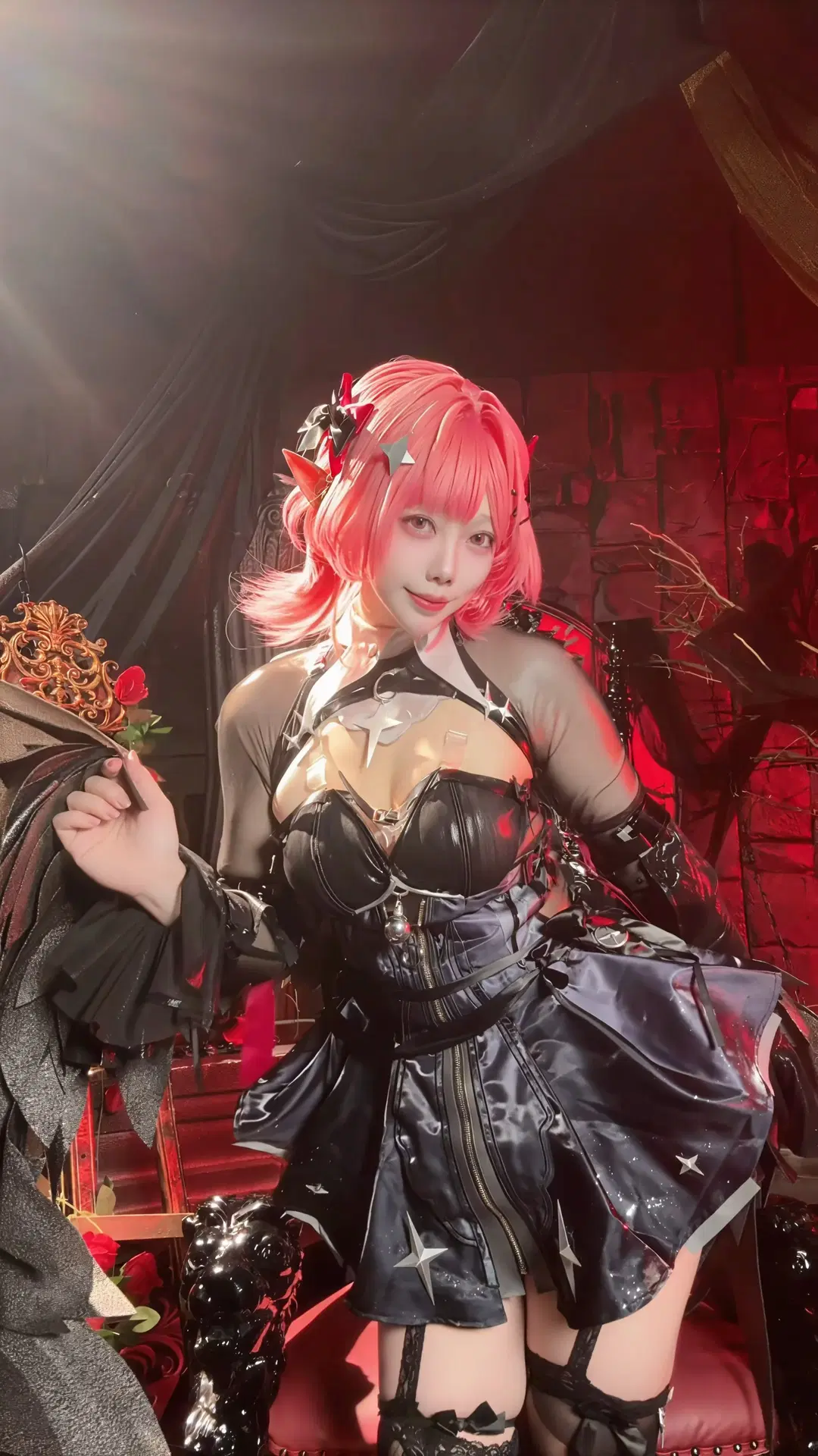 Zenless Zone Zero, Gothic style, Dark style, Cosplay photography, Remielle cosplay