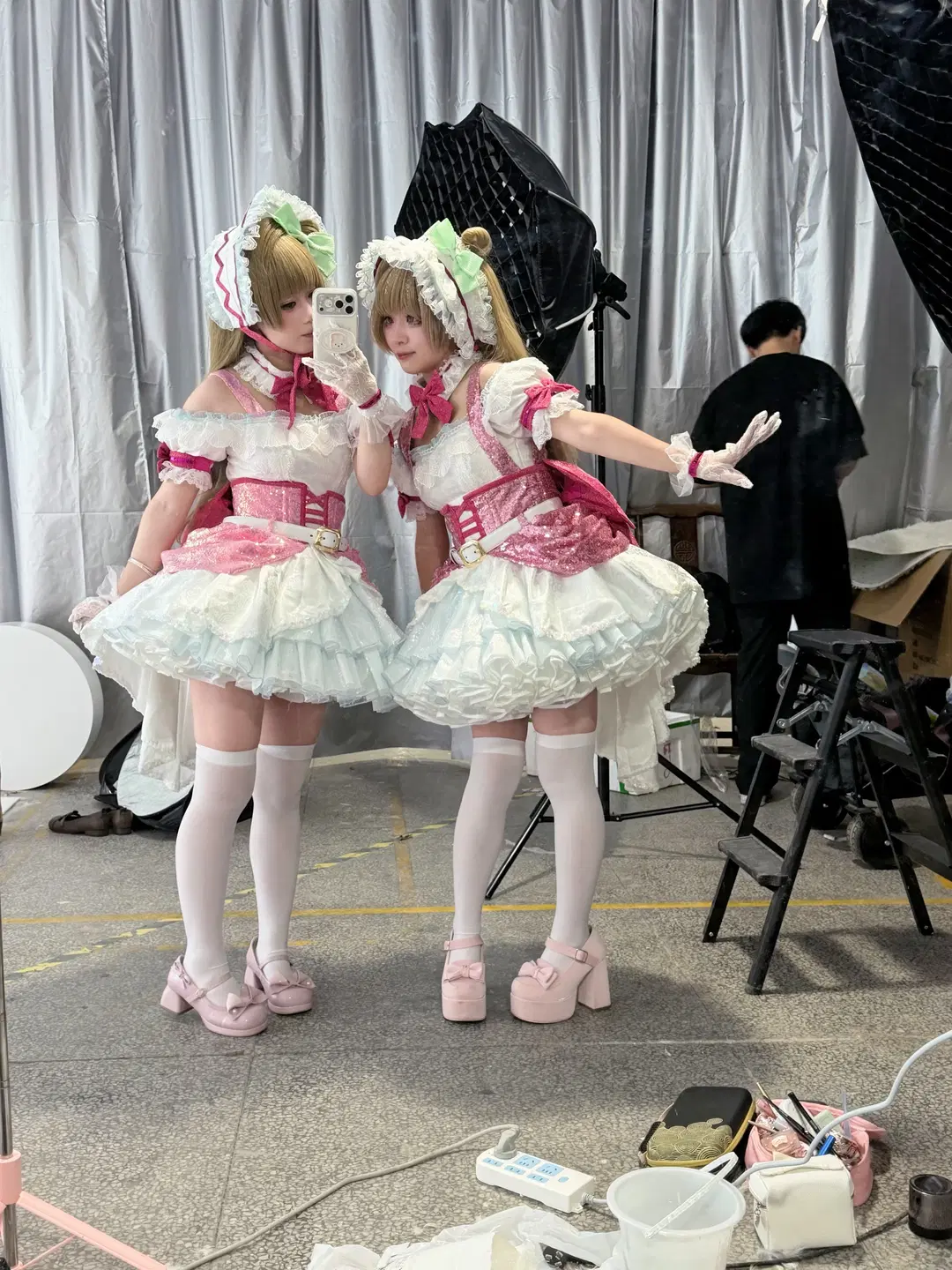 南小鸟cos, 缪斯, lovelive, 白丝cos, 演唱会版