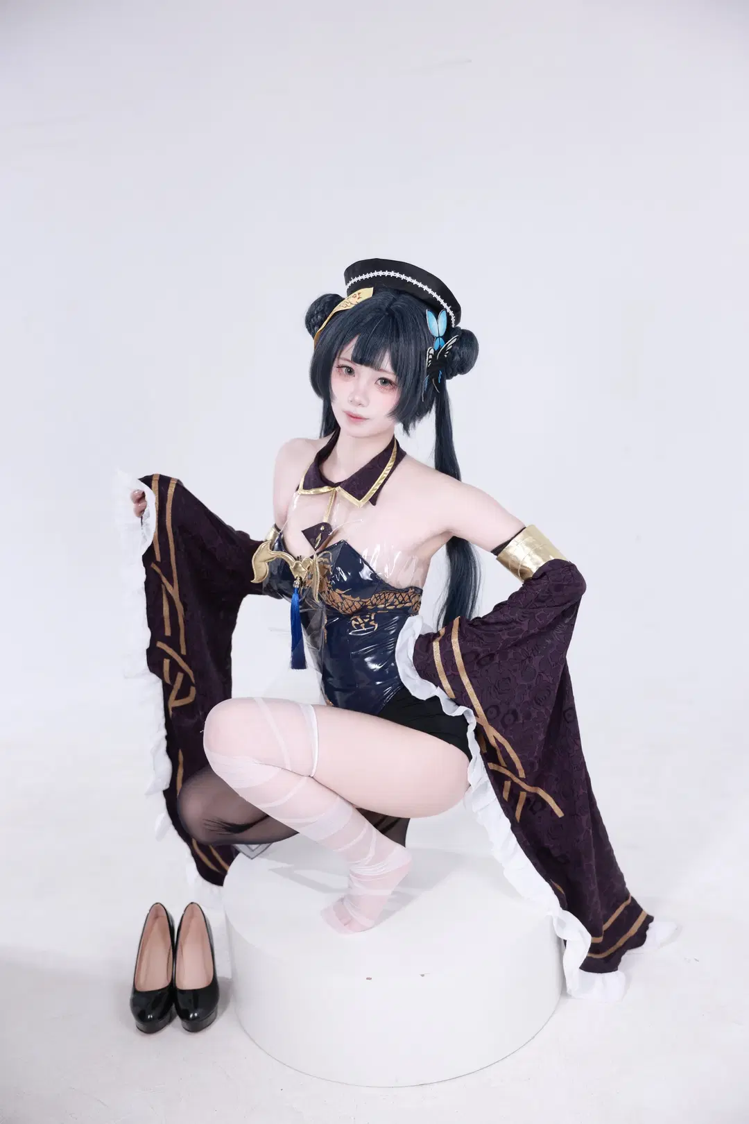 角色扮演, 二次元, 蔚蓝档案, 妃咲cos, 白丝