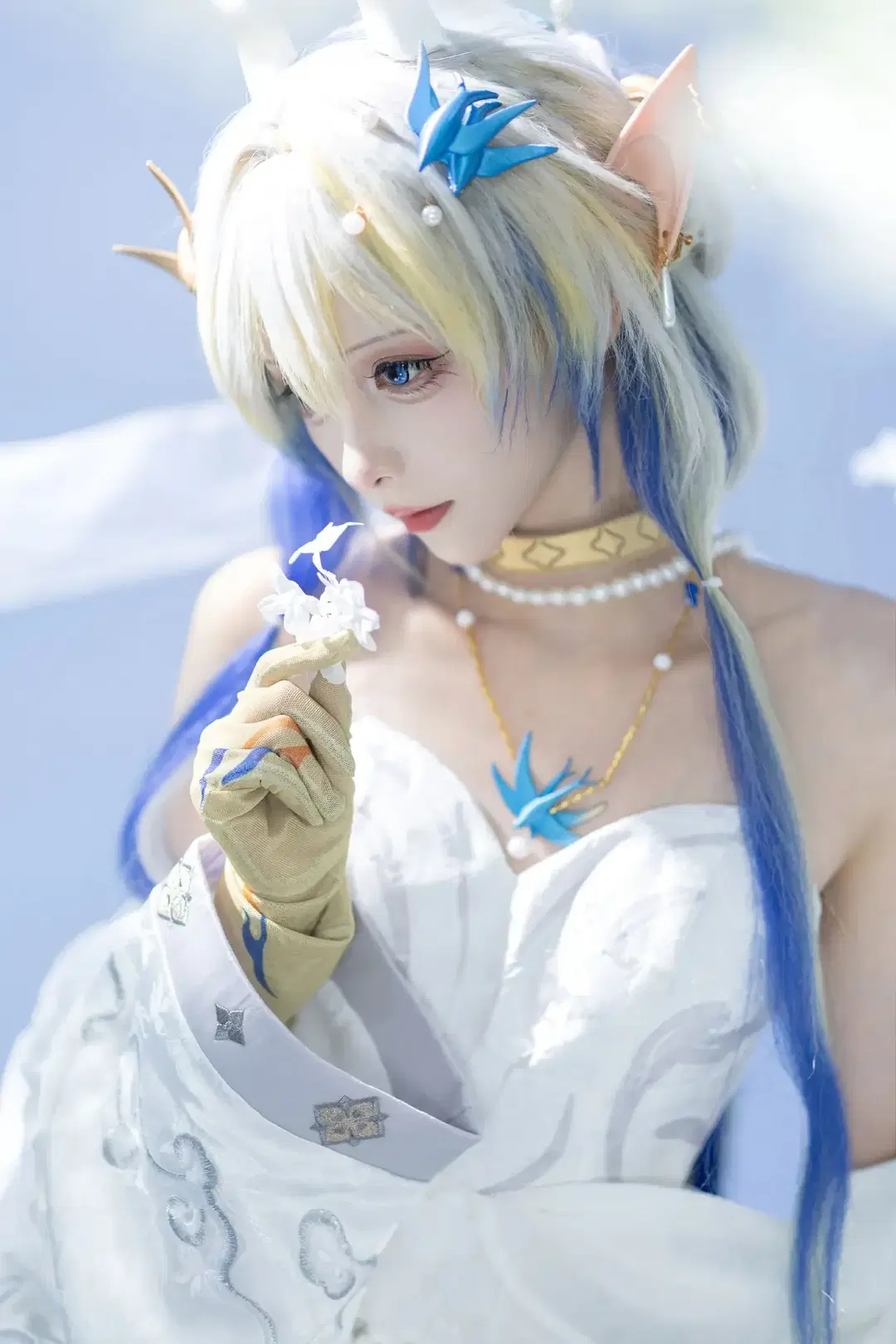 【黍cos】明日方舟音律联觉，青空下的拍摄分享 - 青空（棚拍版） - 第3张