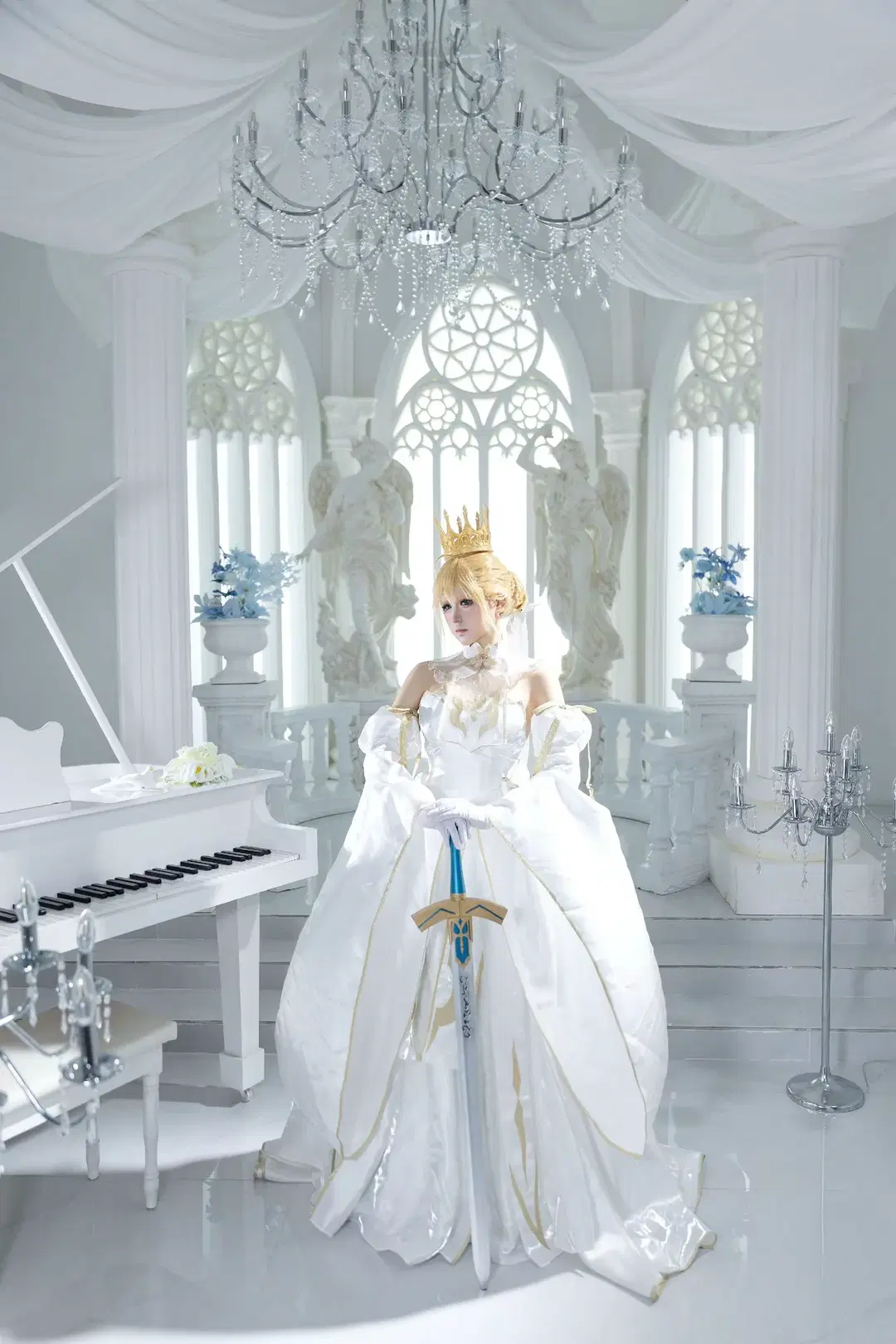 二次元看见计划, fgo, cosplay正片, 青空摄影集, 冠位呆cos