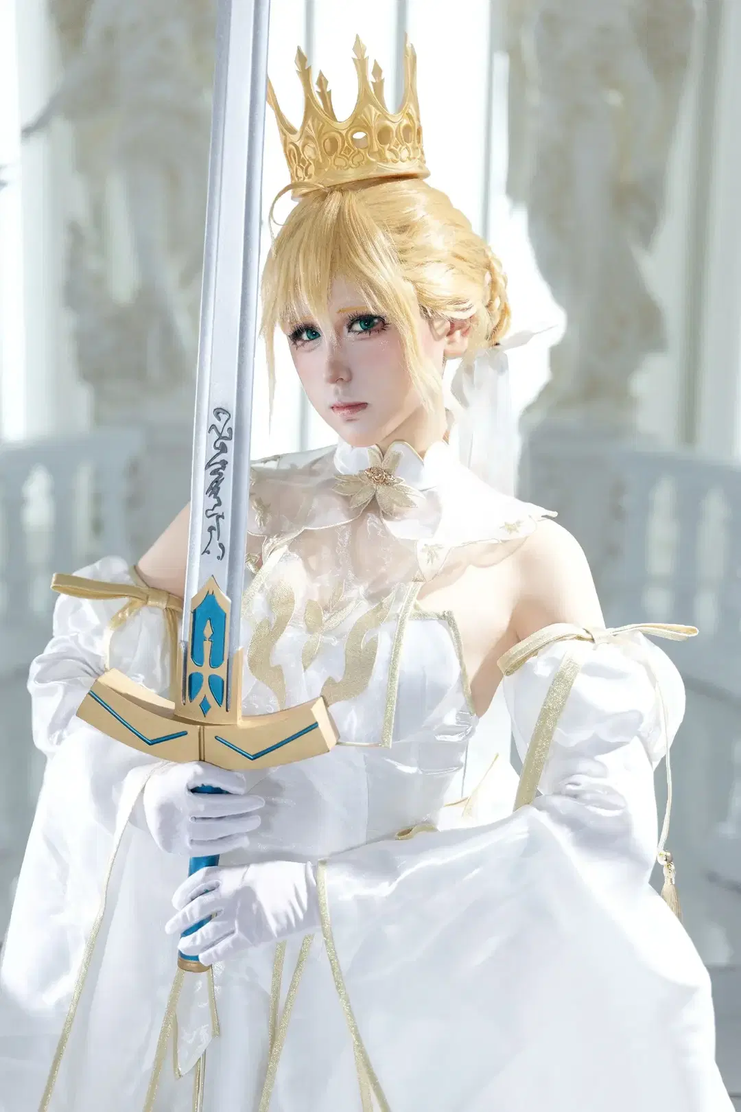 [Grand Saber Altria cosplay] FGO Grand Saber Jingkong Photobook Shoot Record by 青空（棚拍版） - Image 3