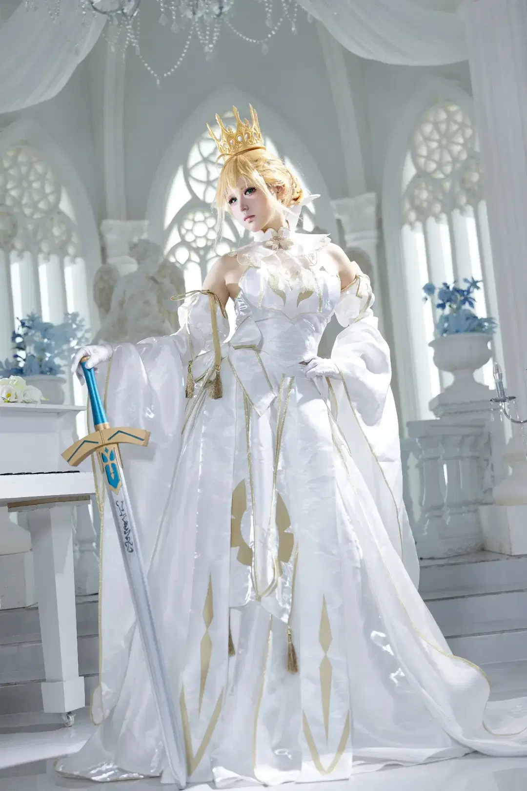 [Grand Saber Altria cosplay] FGO Grand Saber Jingkong Photobook Shoot Record by 青空（棚拍版） - Image 4