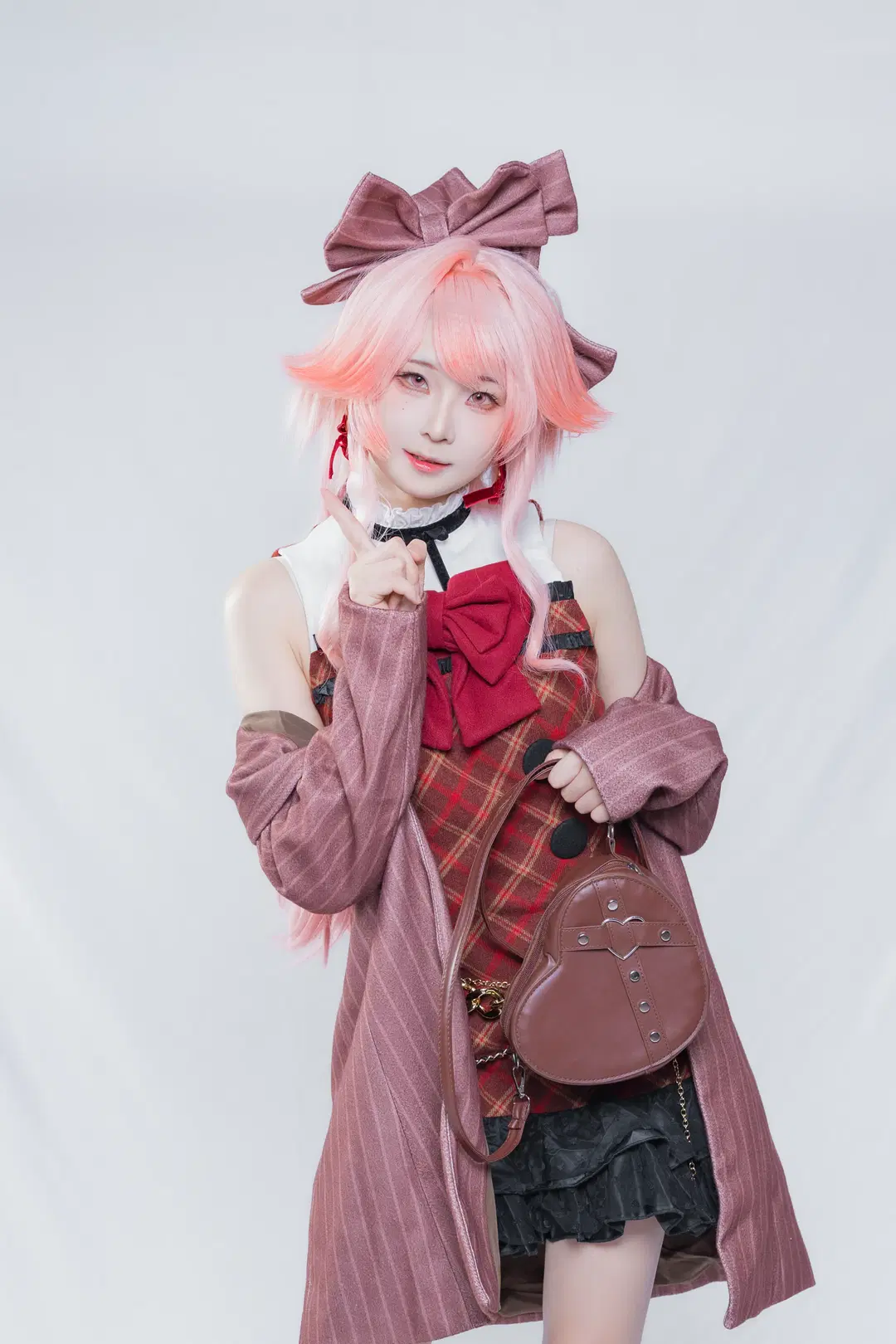 二次元摄影, 明日方舟, 粉发cos, 遥cos, 可爱风cos