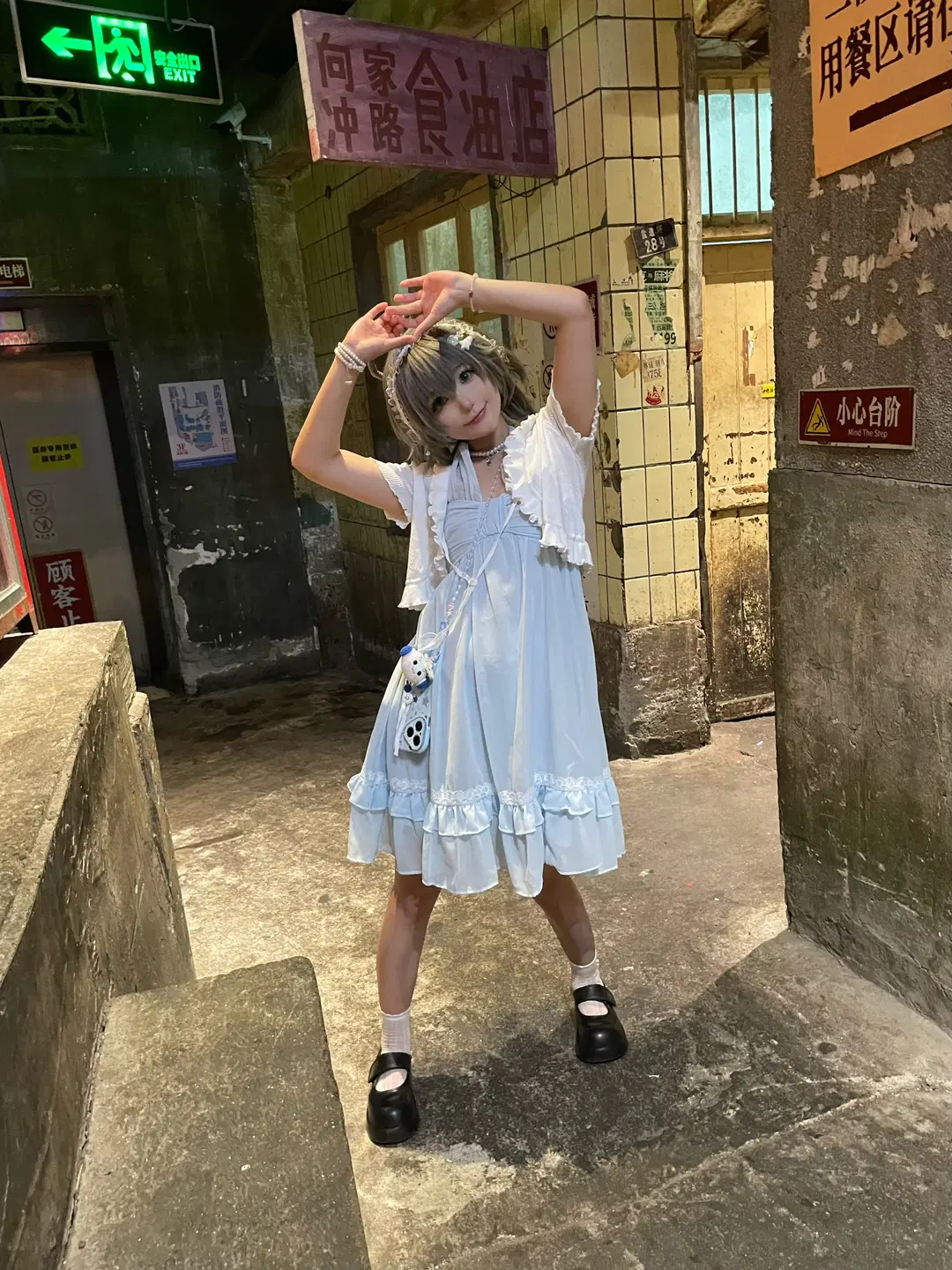 洛天依cos, 日常cosplay, 长沙旅游, 长沙美食, 复古街拍
