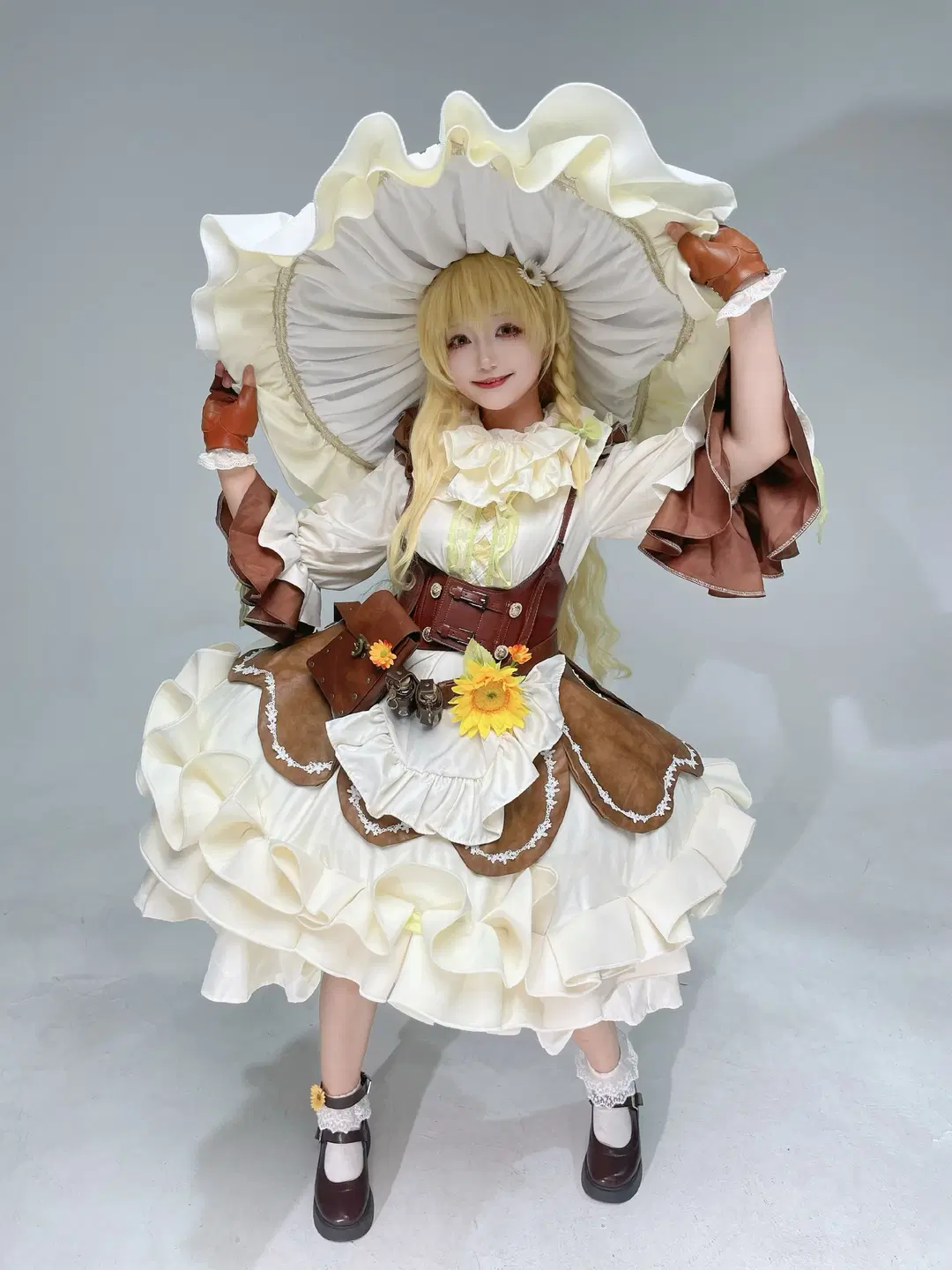 东方project, 洛丽塔, 雾雨魔理沙cos, 向日葵, 重工cos服