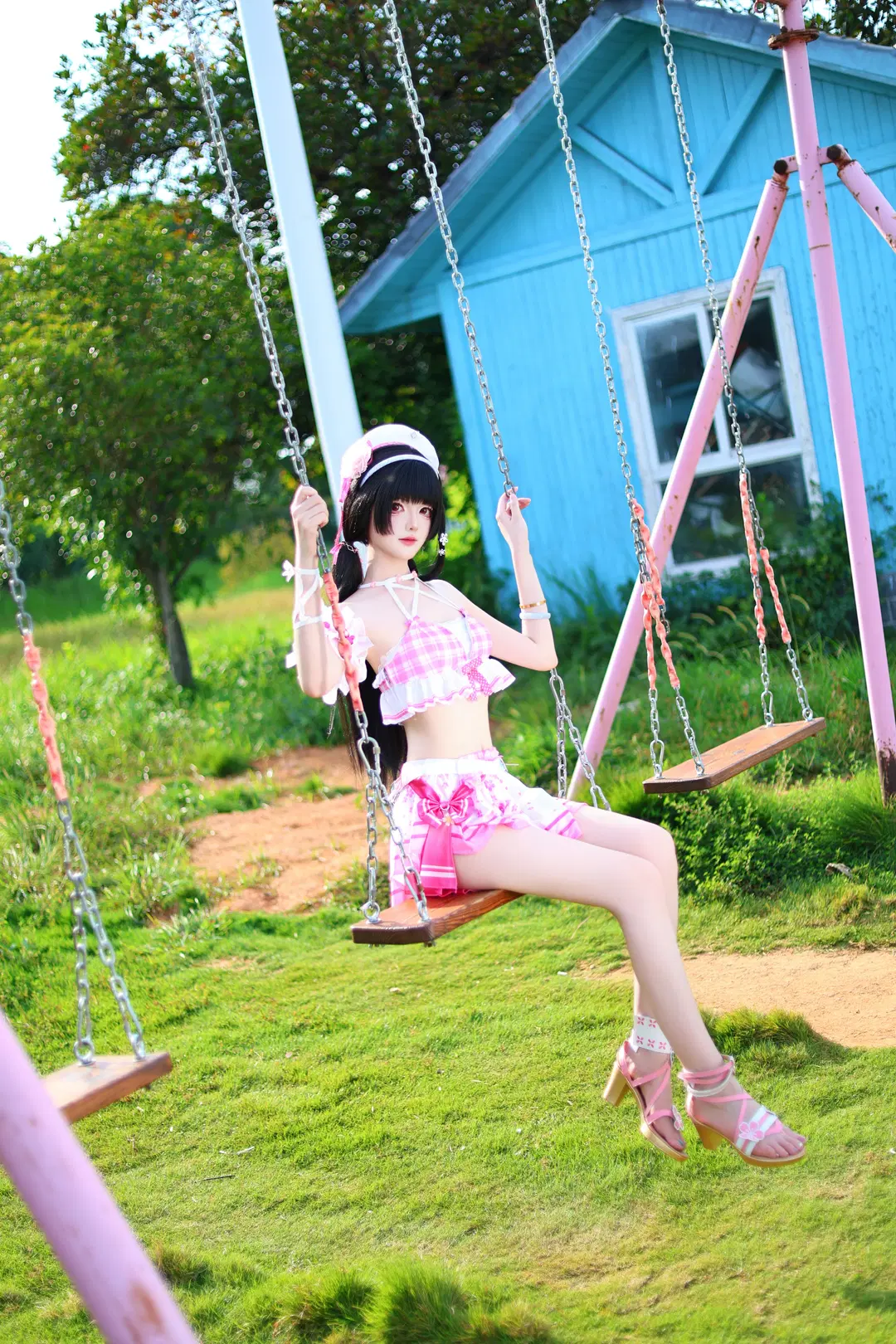 【千咲cos】鳴潮夏日泳裝拍攝記錄 - 沫沫子 - 第2張