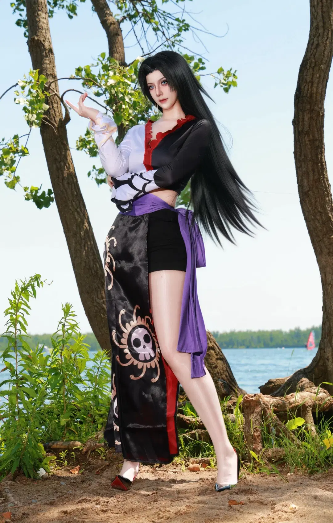 【女帝汉库克cos】海贼王女帝汉库克的户外拍摄记录 - 尤色拉 - 第3张
