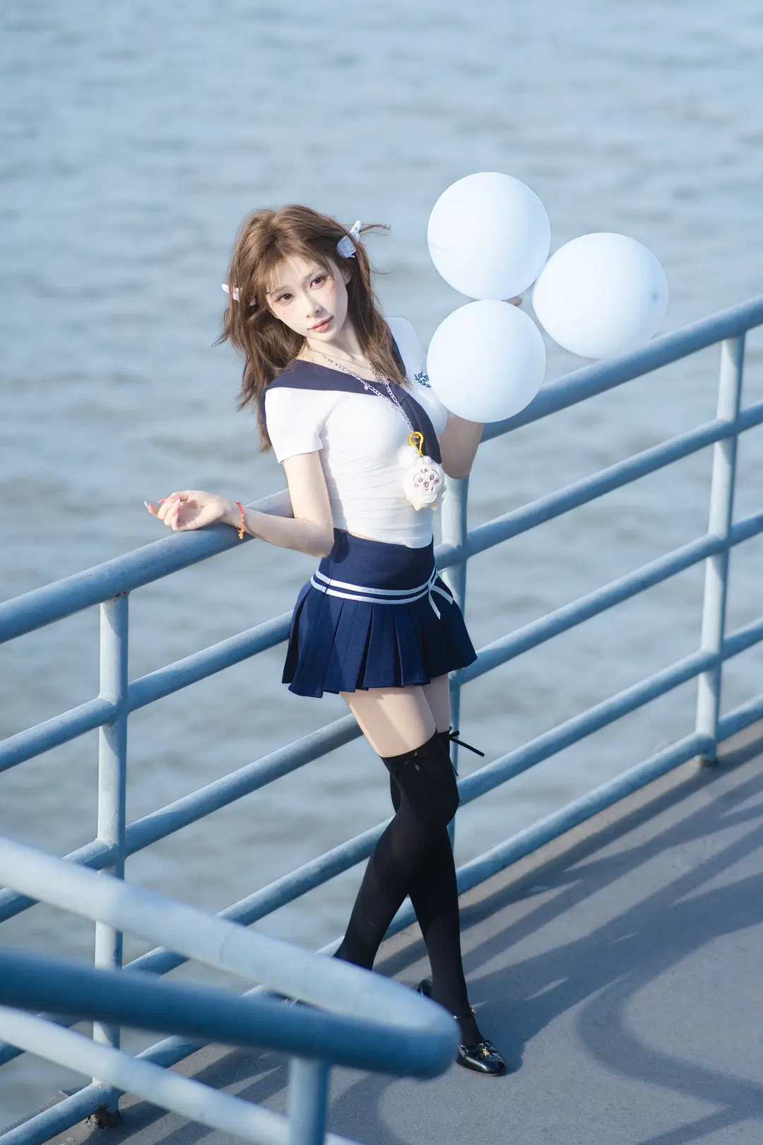 Riverside JK uniform Photoshoot: Capturing Summer limited Gentle Moments by 刻耳柏洛斯 - Image 4