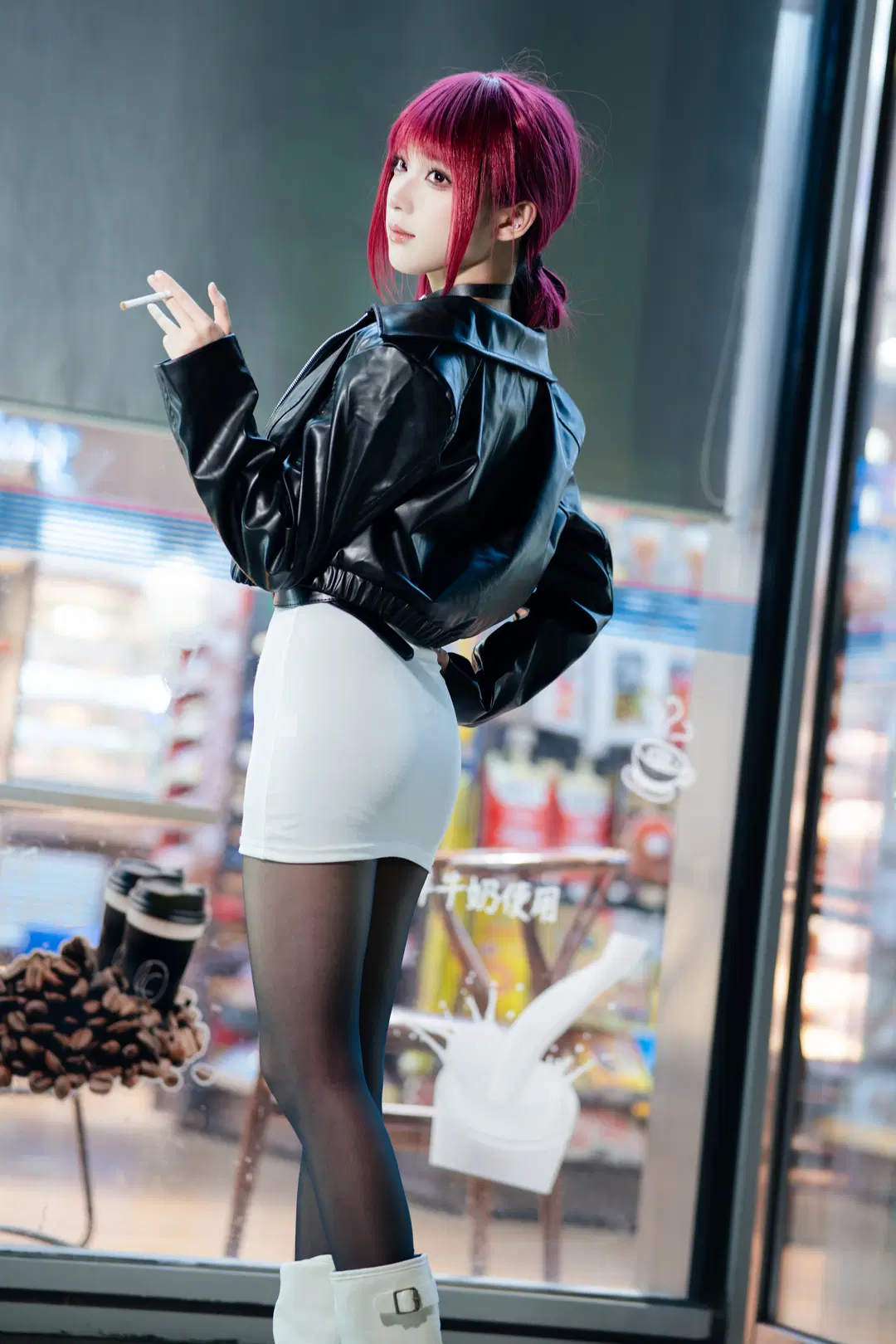 [Miss Yamada cosplay] Smoking Behind the Supermarket with You by 刻耳柏洛斯 - Image 6