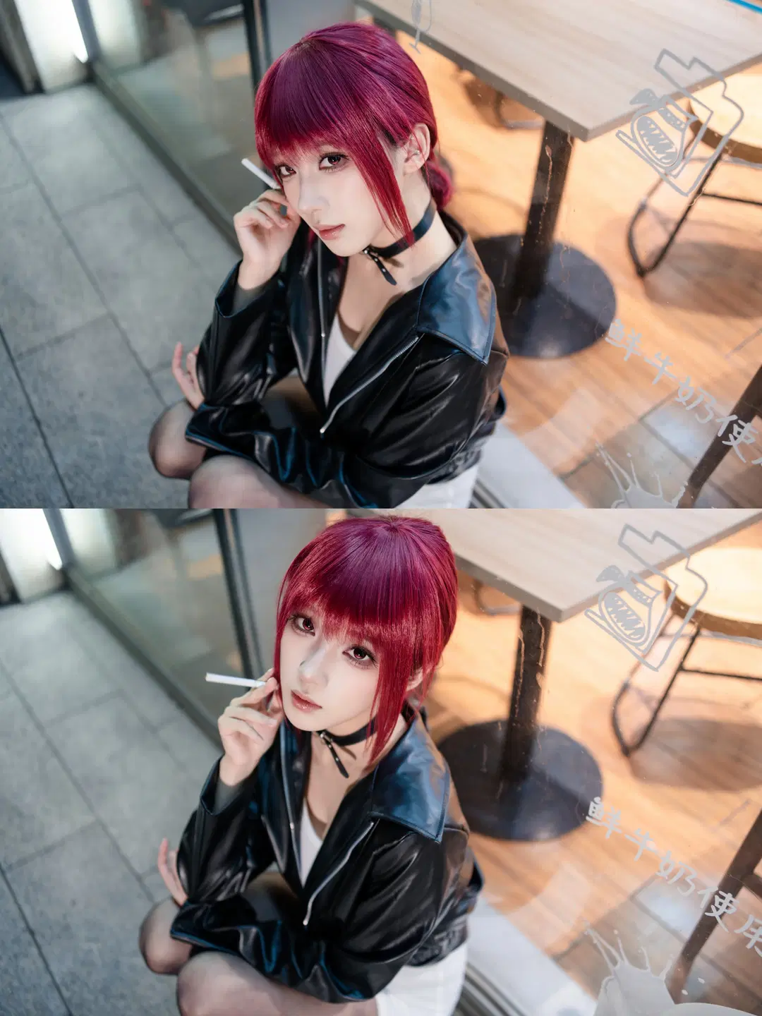 【山田小姐cos】躲在超市后门抽烟的街头风写真 - 刻耳柏洛斯 - 第2张