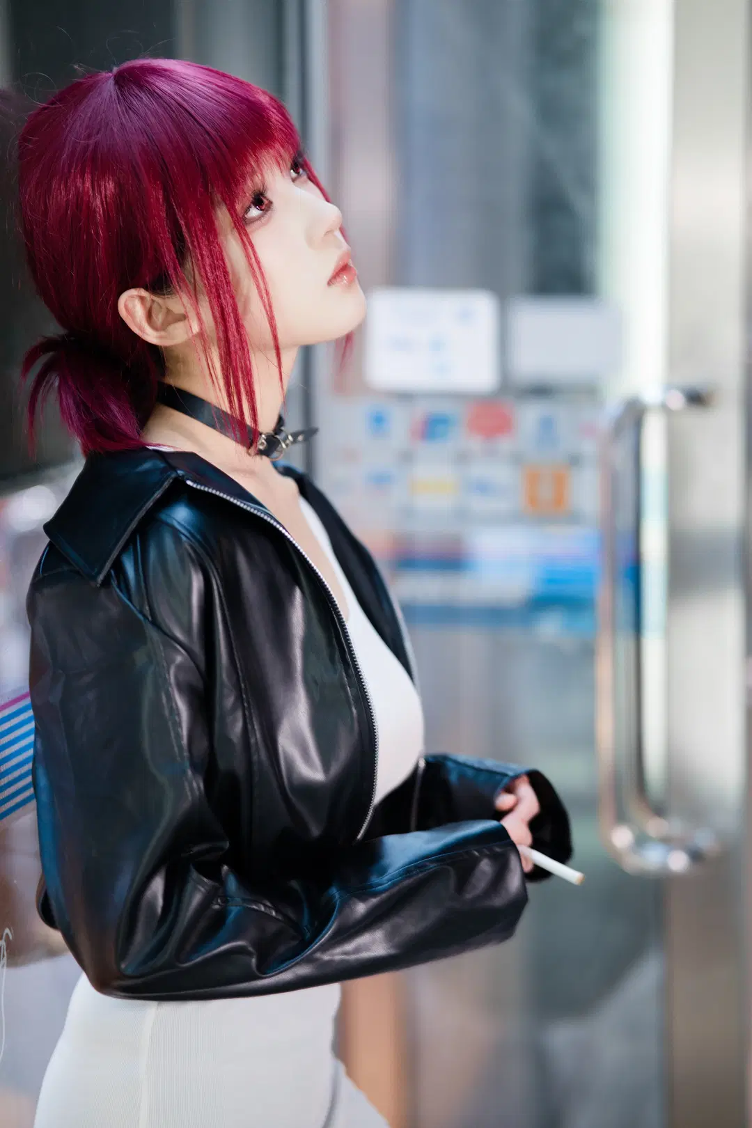 【山田小姐cos】下班后的超市后门街拍 - 刻耳柏洛斯 - 第3张