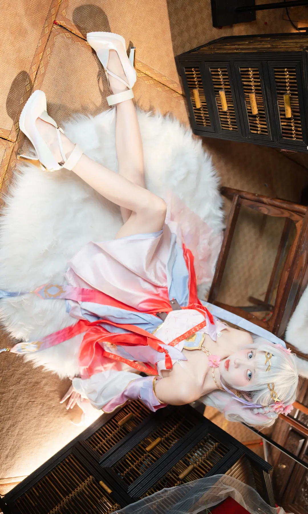 鸣潮, 二次元摄影, 古风cos, 今汐cos, 桃夭灼灼 - 第3张