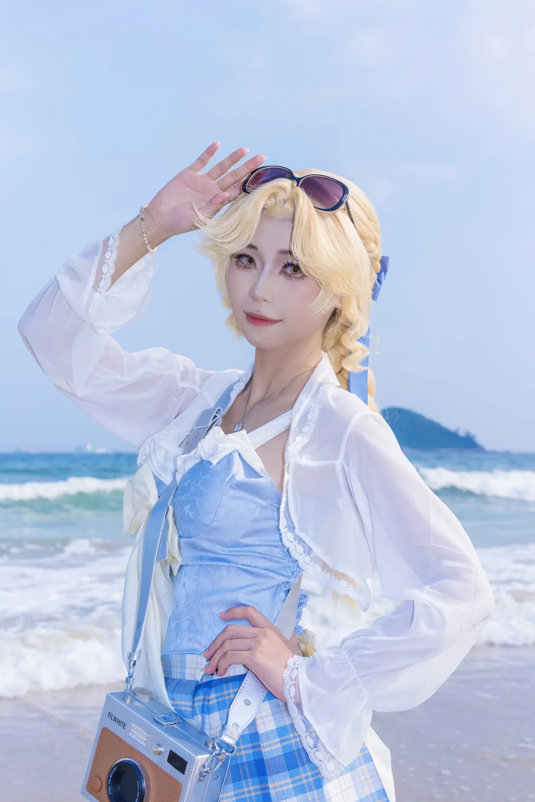 cos正片, 第五人格, 海边cos, 第五人格记者cos, 西涌海滩