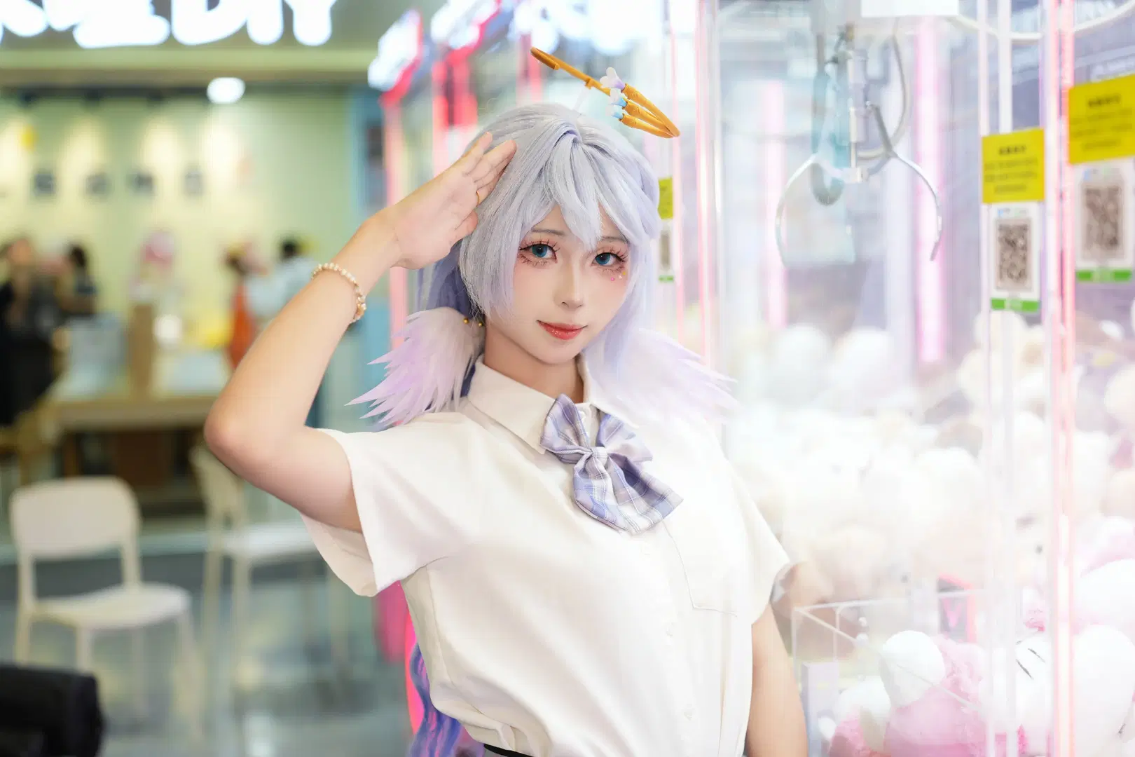 崩壞星穹鐵道, 知更鳥cos, JK制服, 二次元寫真, 娃娃機