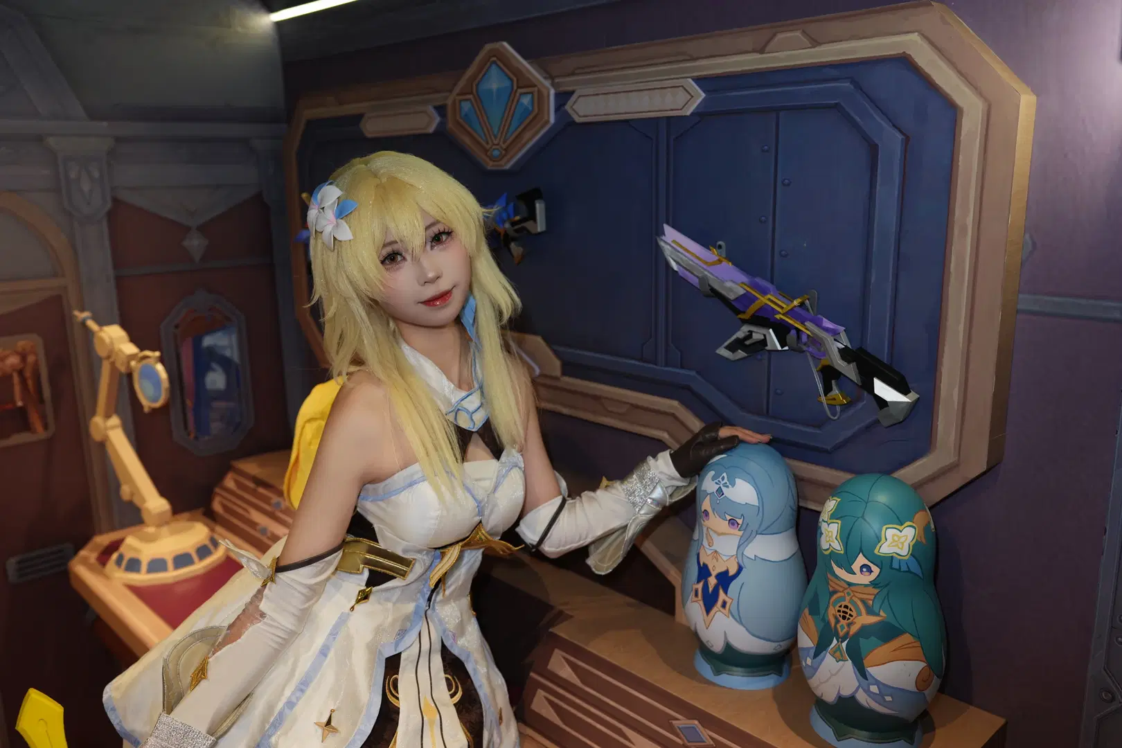 【旅人 蛍 コスプレ】『原神』スノーピアサー ポップアップ列車車両の撮影記録 - 不负浪漫与九 - 2枚目
